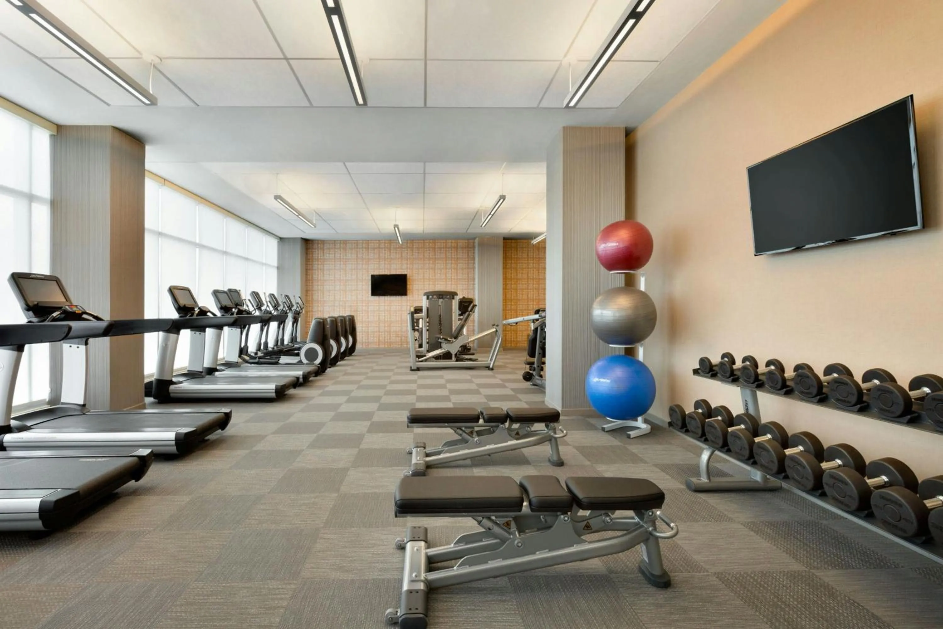 Fitness centre/facilities in Aloft Dallas Love Field