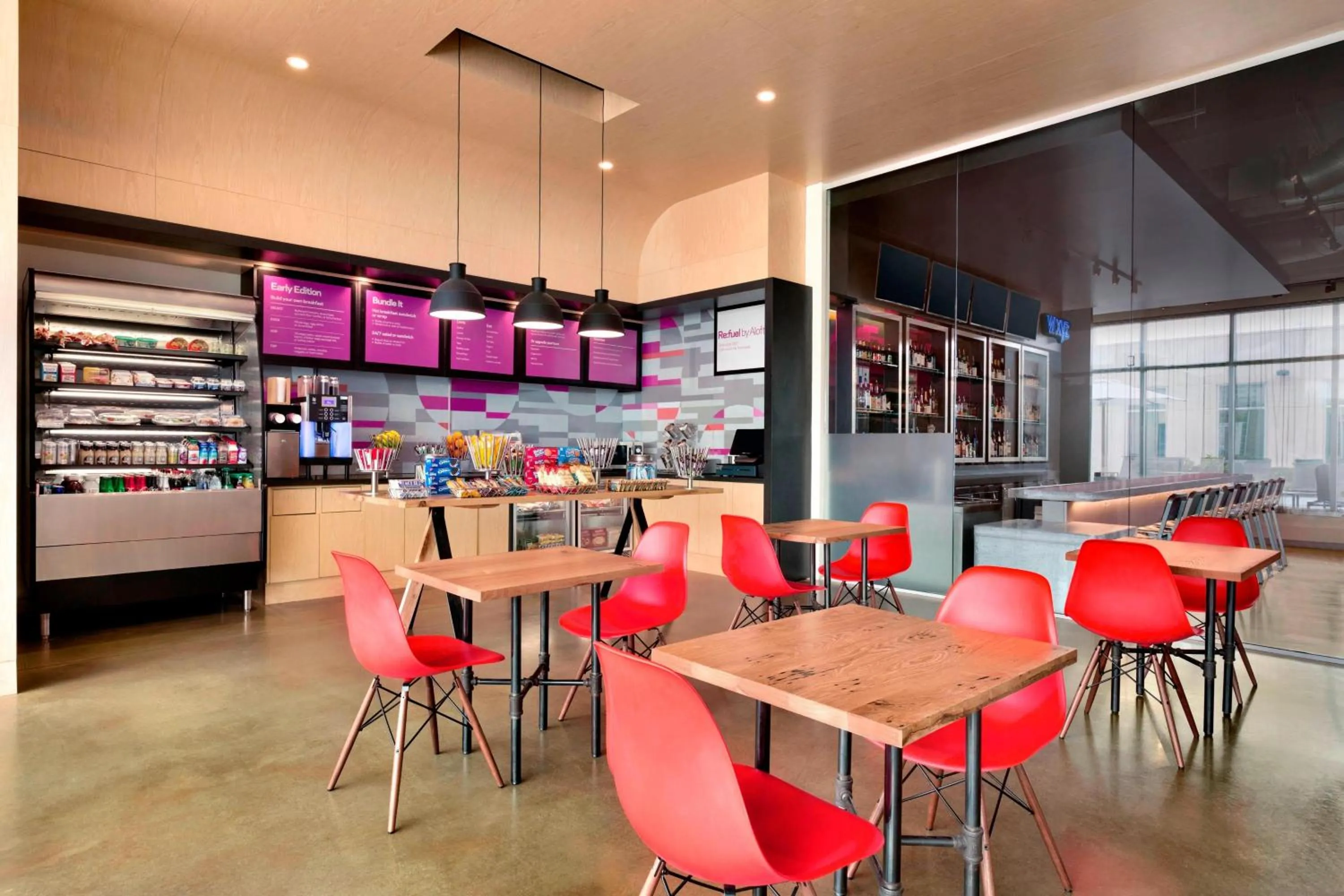 Restaurant/places to eat in Aloft Dallas Love Field
