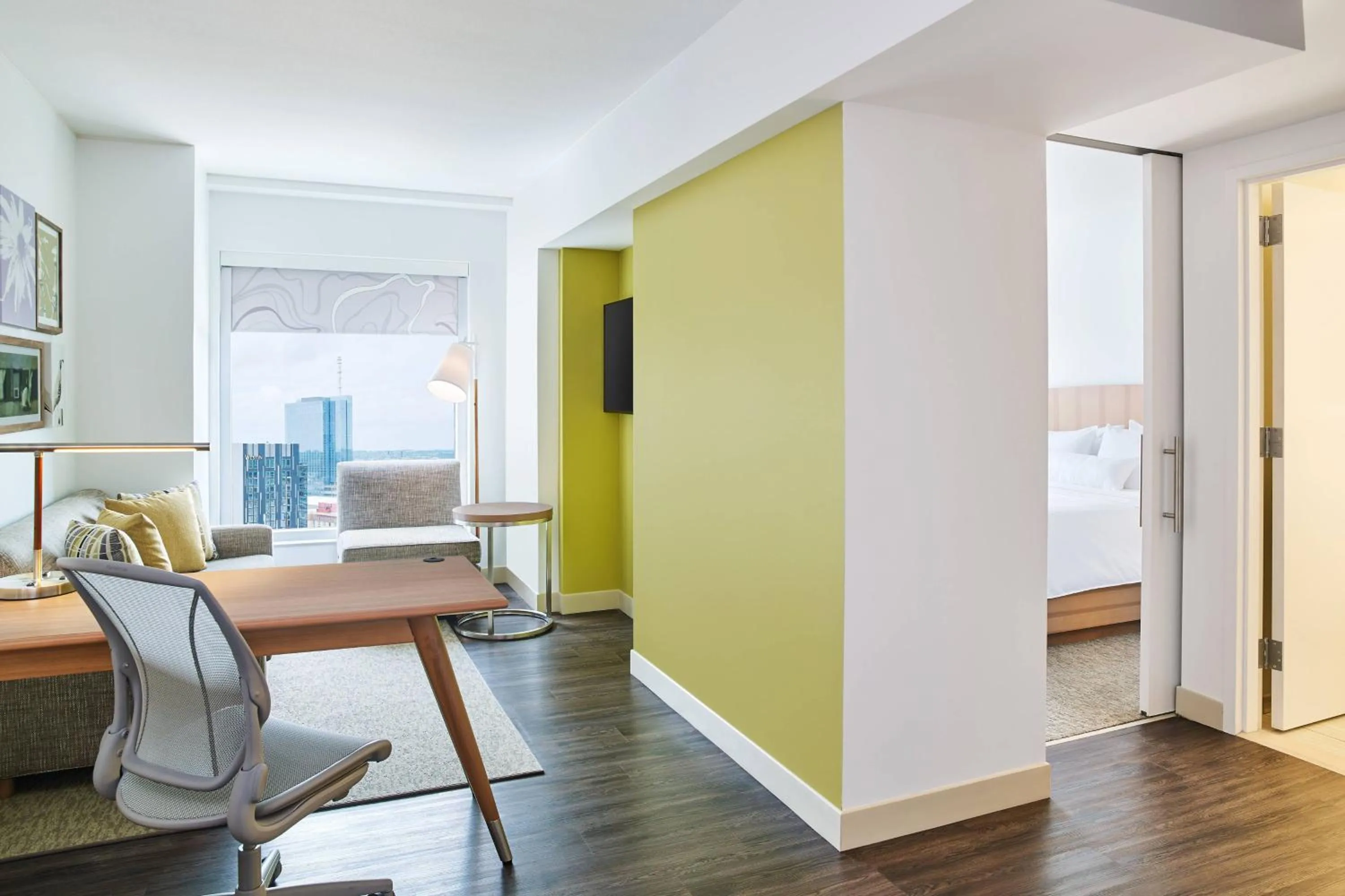 Bedroom in Element Austin Downtown