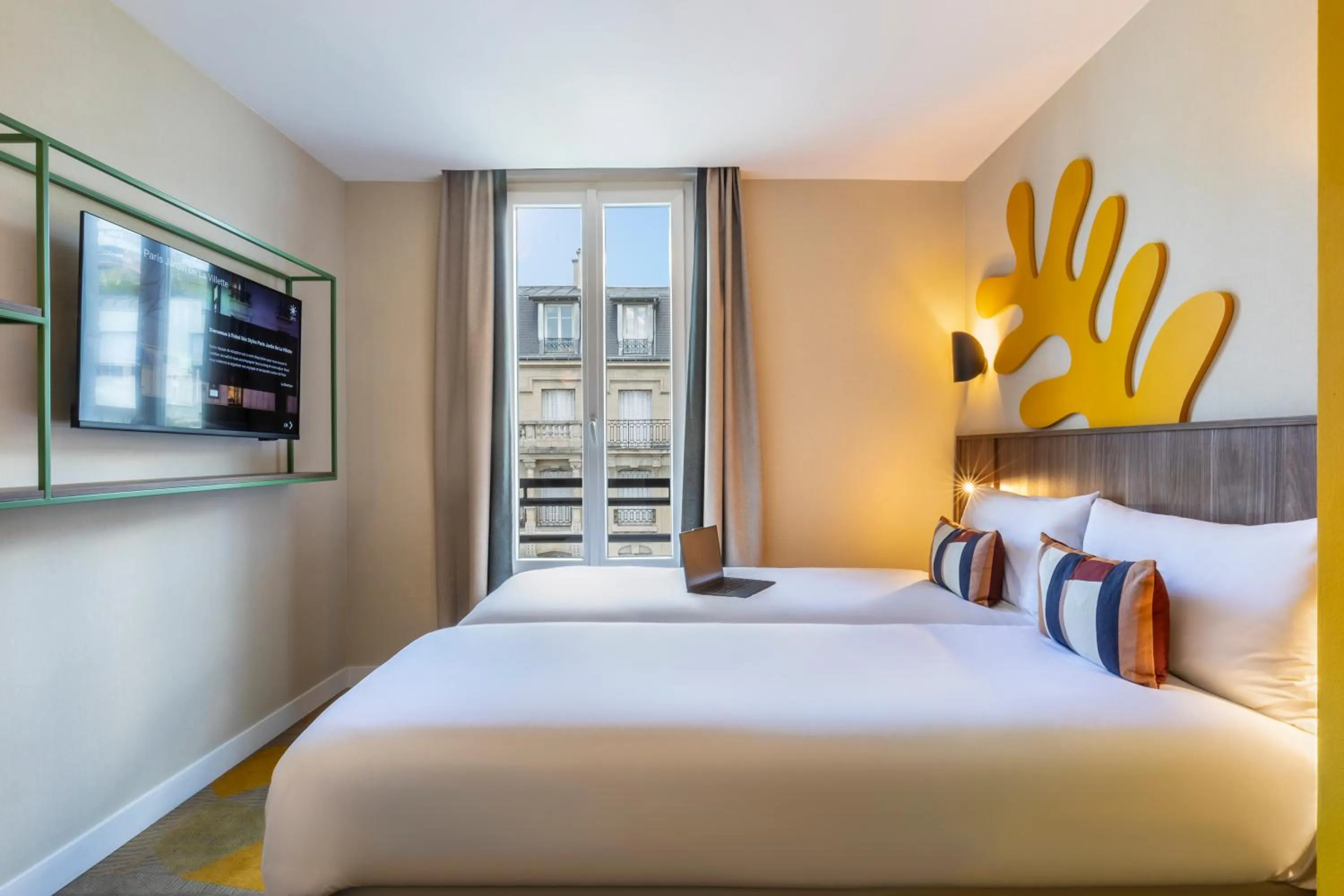 Photo of the whole room, Bed in Ibis Styles Paris Jardin de la Villette - Rénové en 2025
