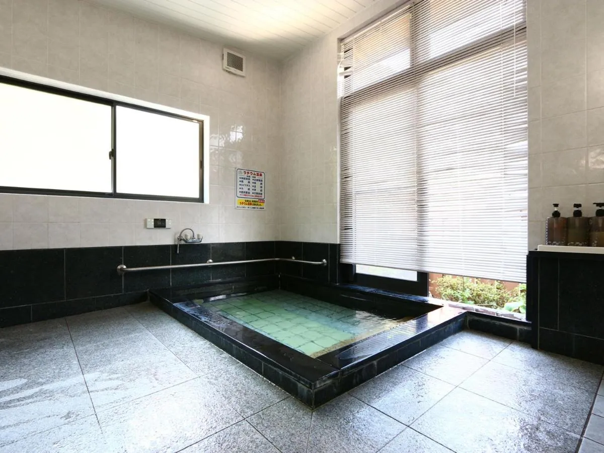 Hot Spring Bath in Minshuku Ryokan Kawai