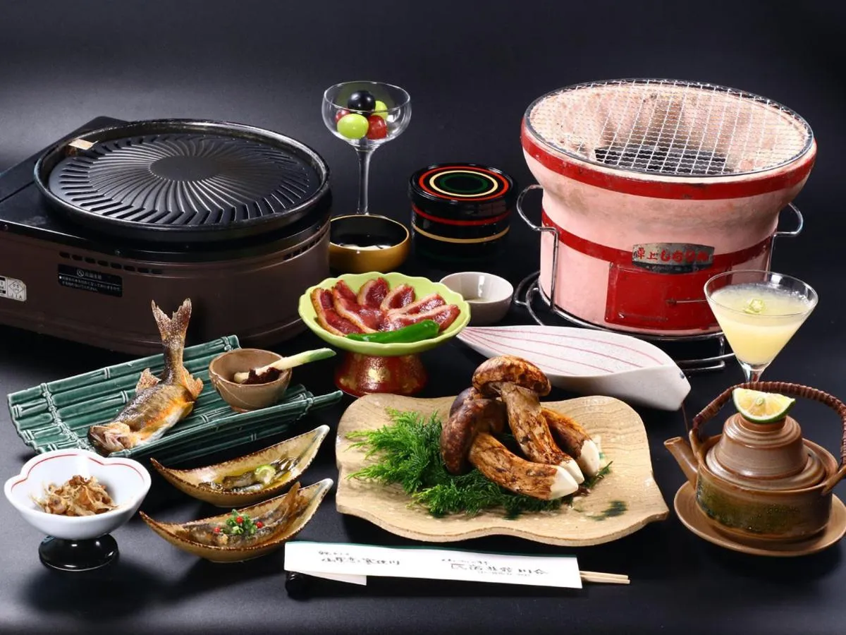 Food close-up in Minshuku Ryokan Kawai