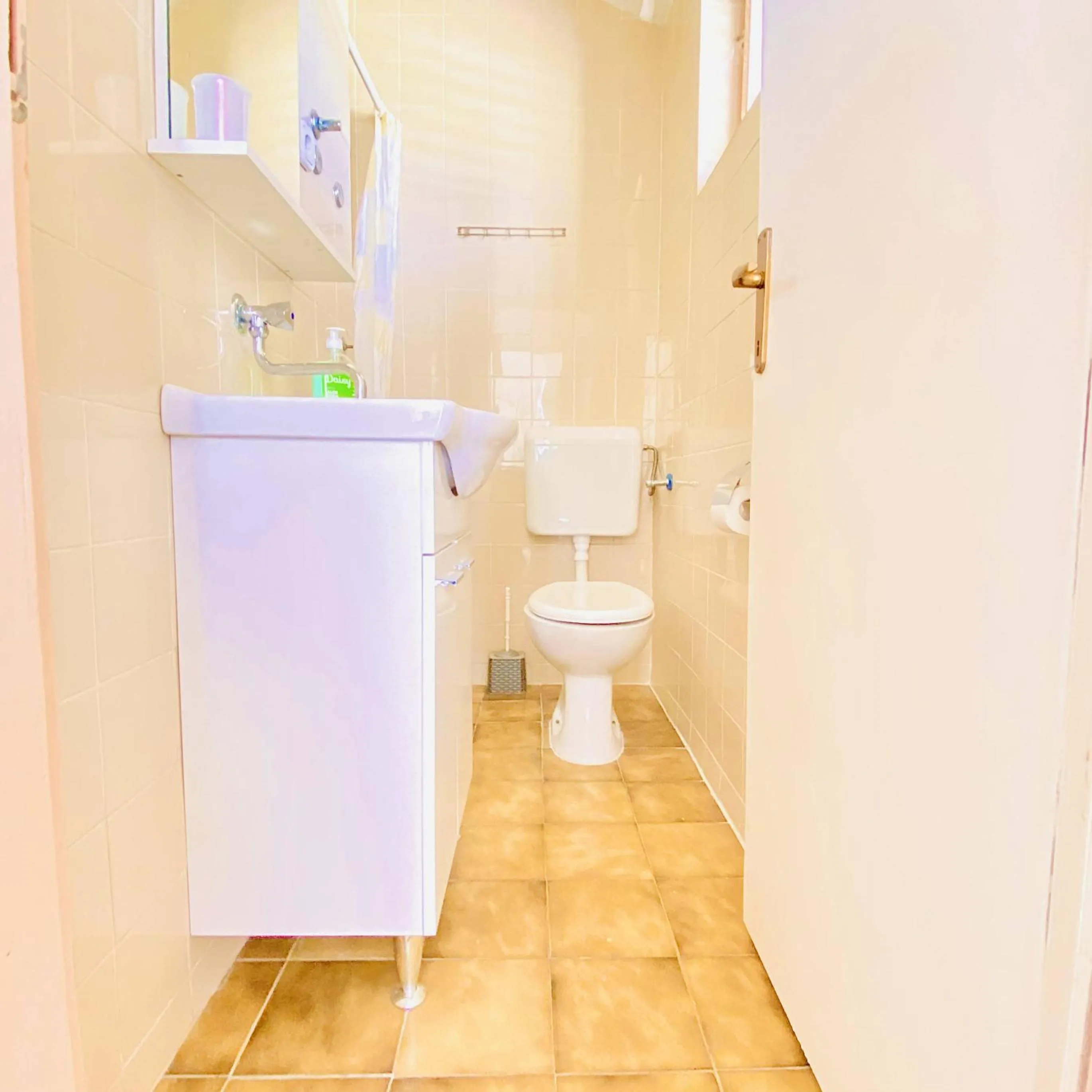 Bathroom in Dragan's Den Hostel