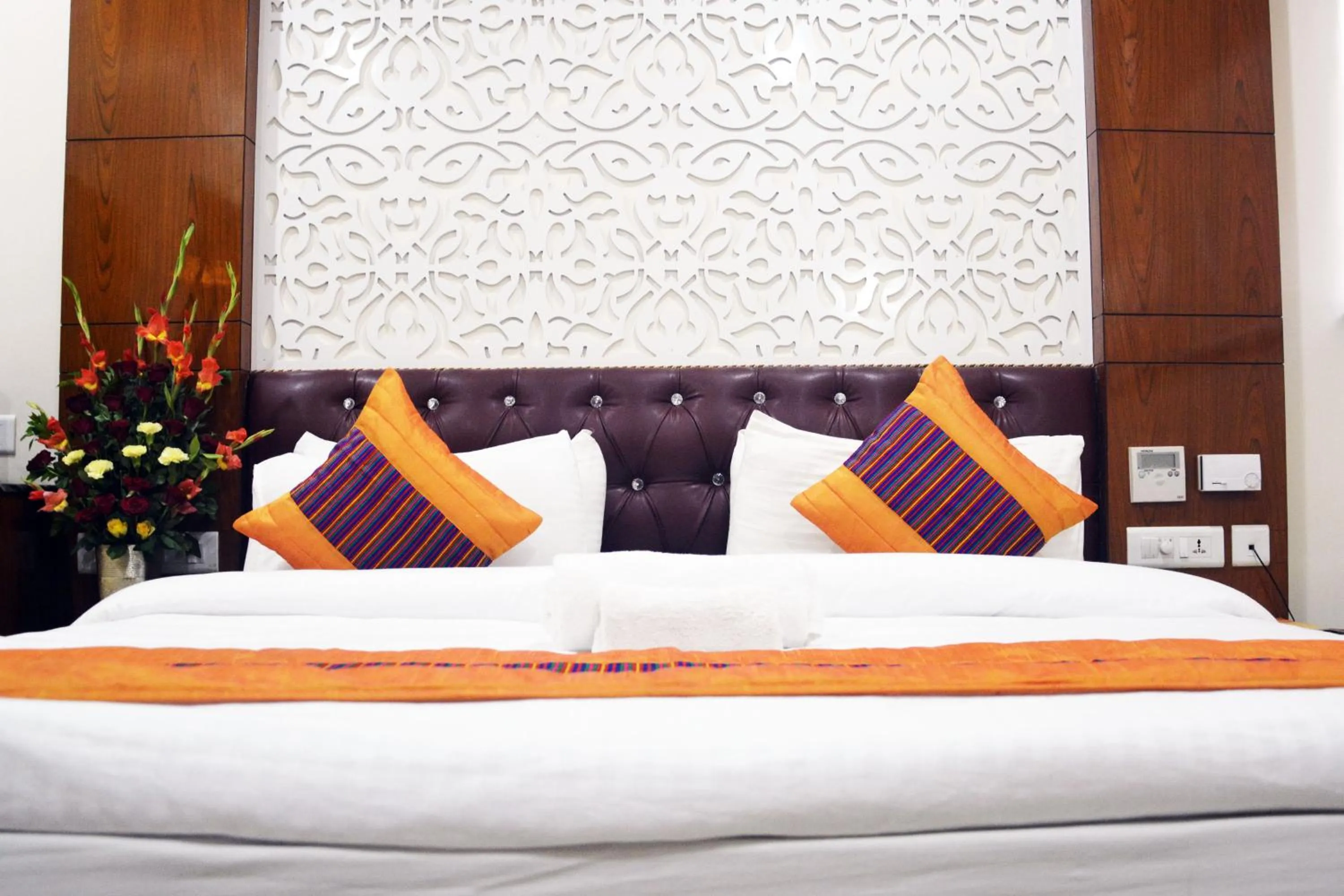 Bedroom, Bed in Trinity Corporate Udyog Vihar