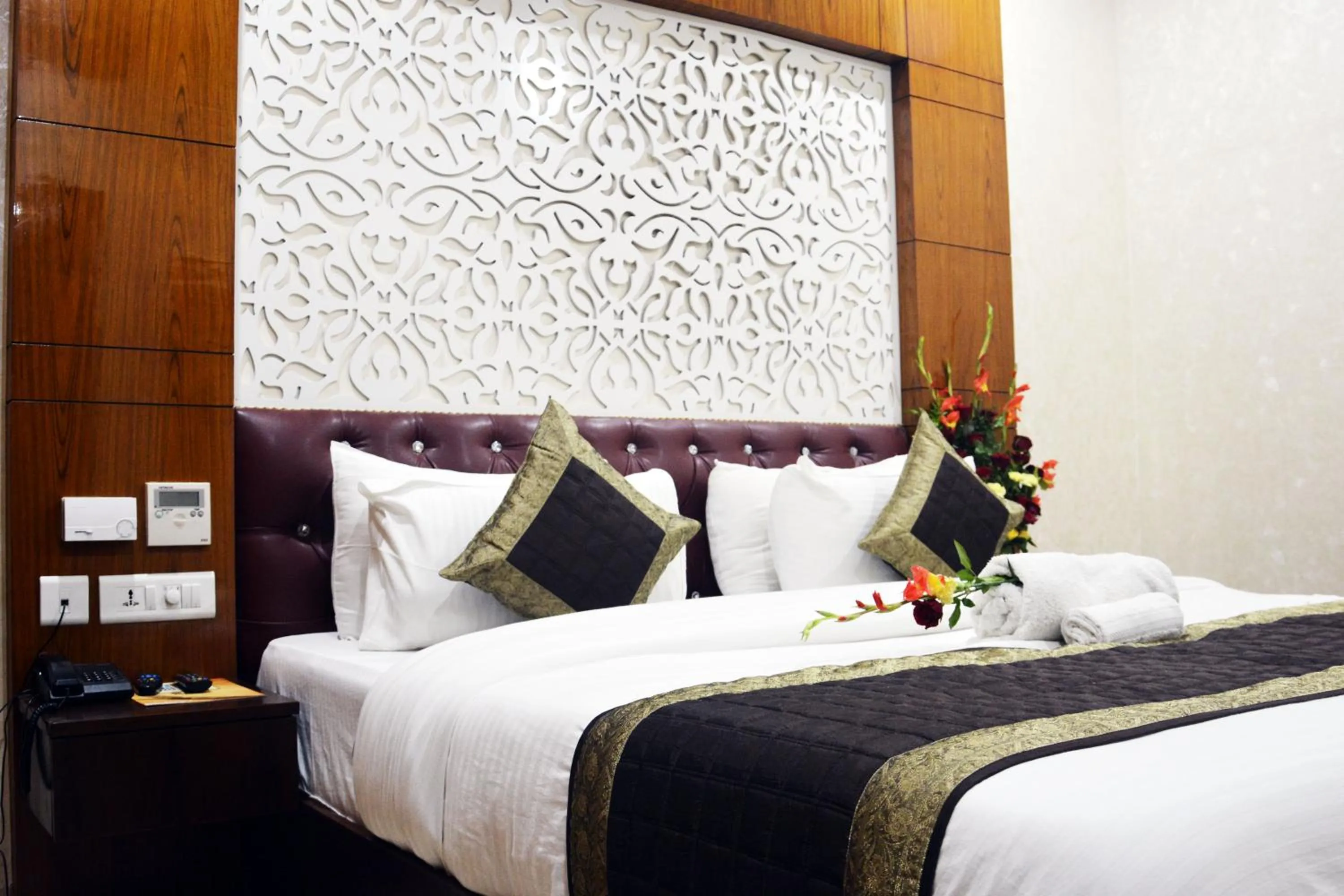 Photo of the whole room, Bed in Trinity Corporate Udyog Vihar