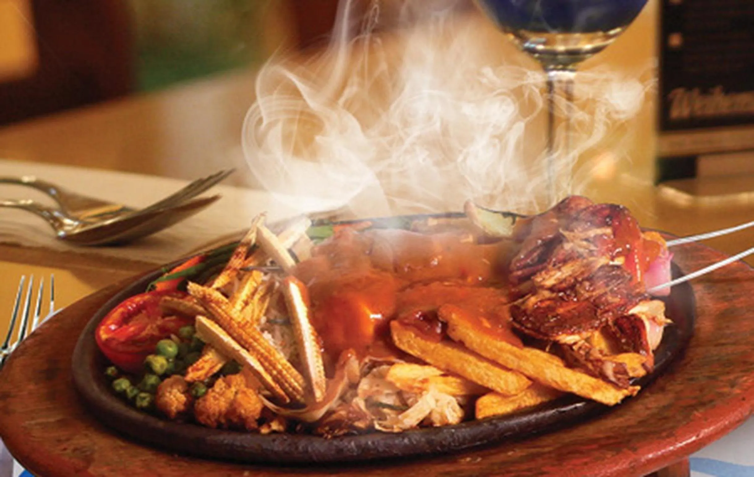 Dinner in Regal Hotel and restaurant