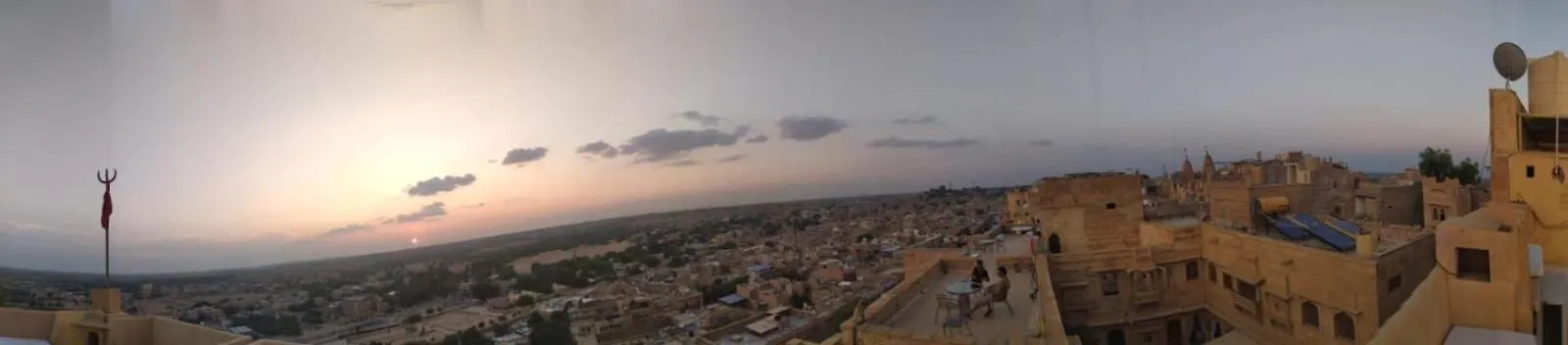 City view in Fort Villa