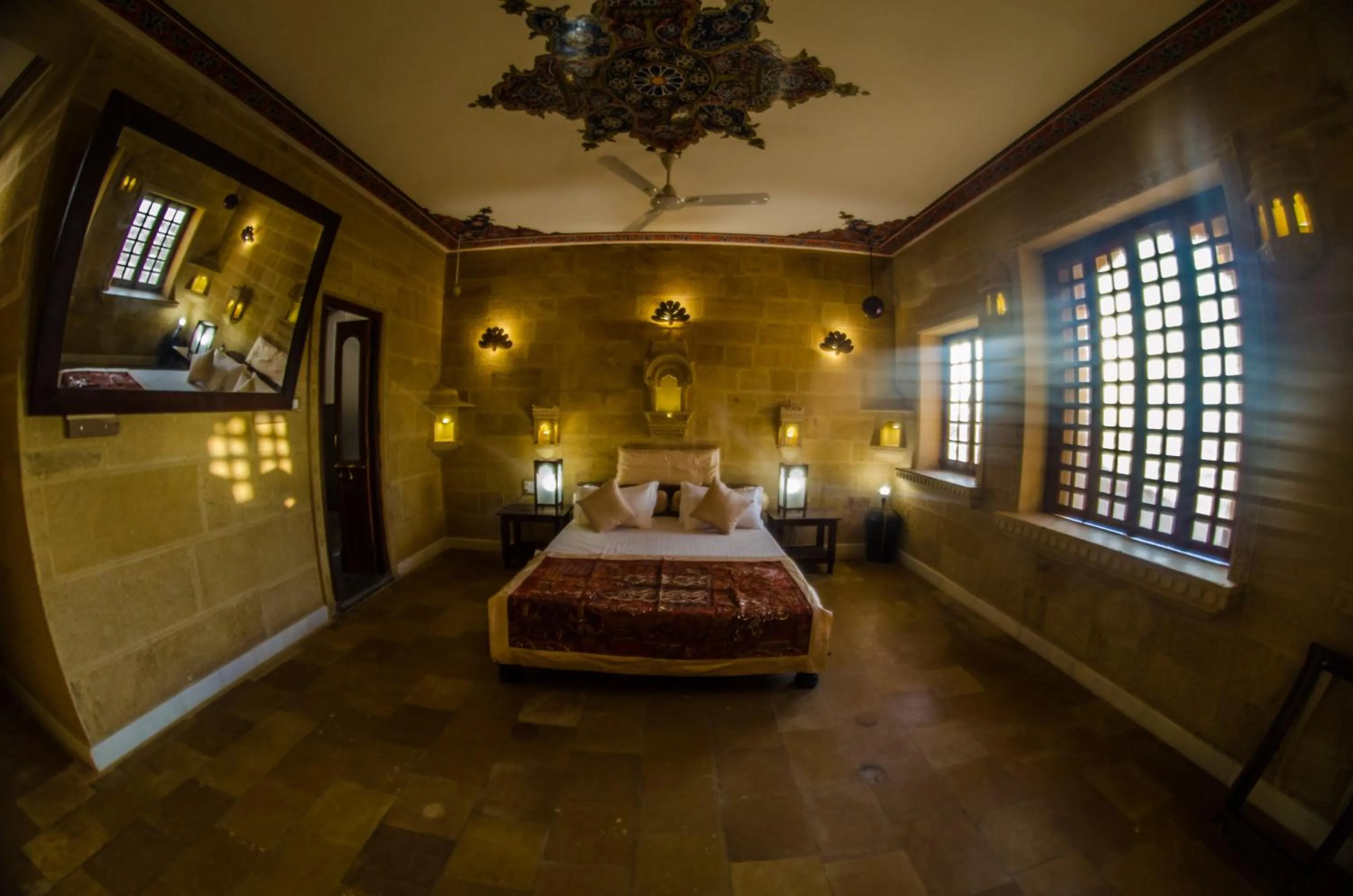 Bed in Fort Villa