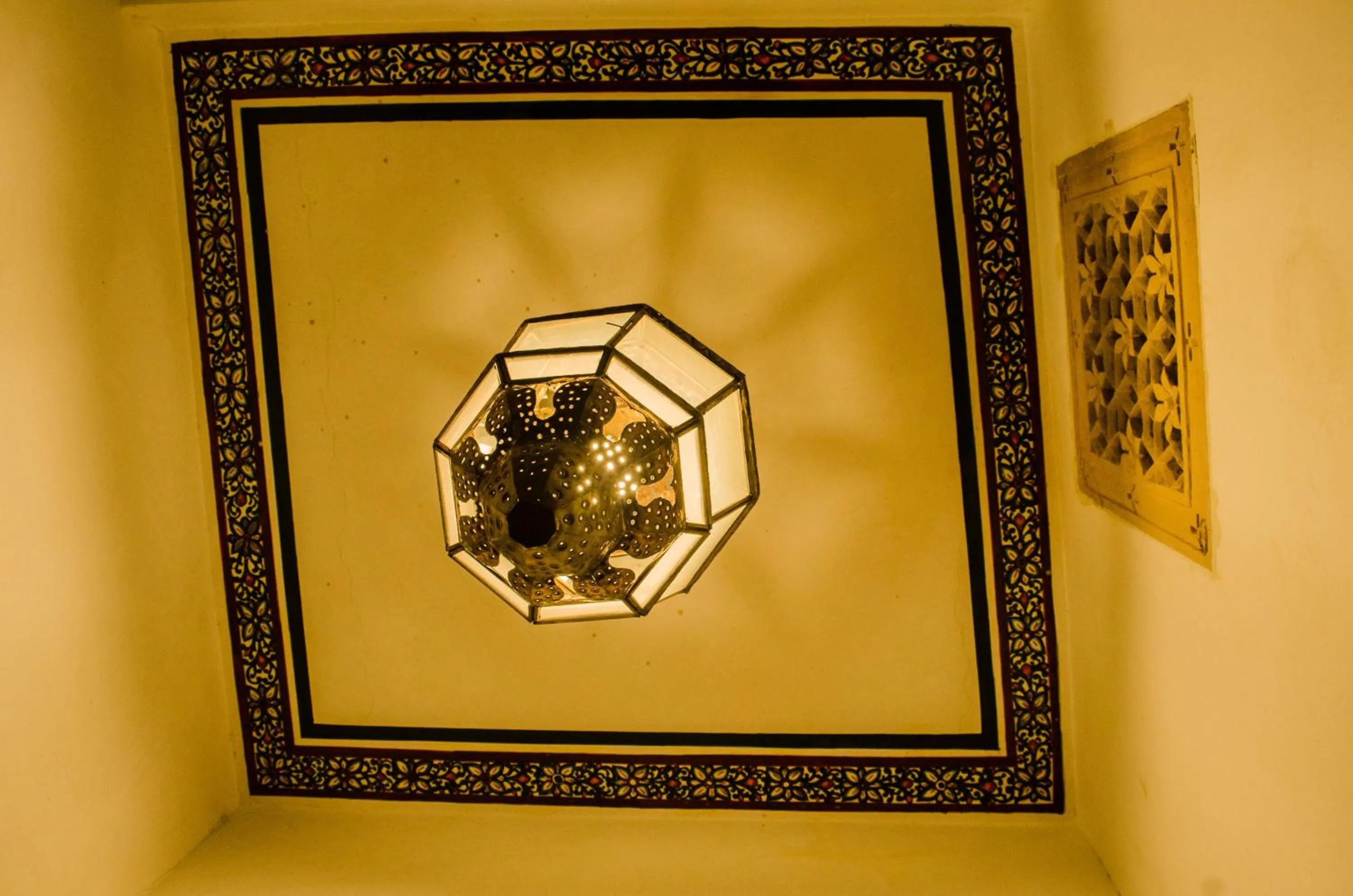 Decorative detail in Fort Villa