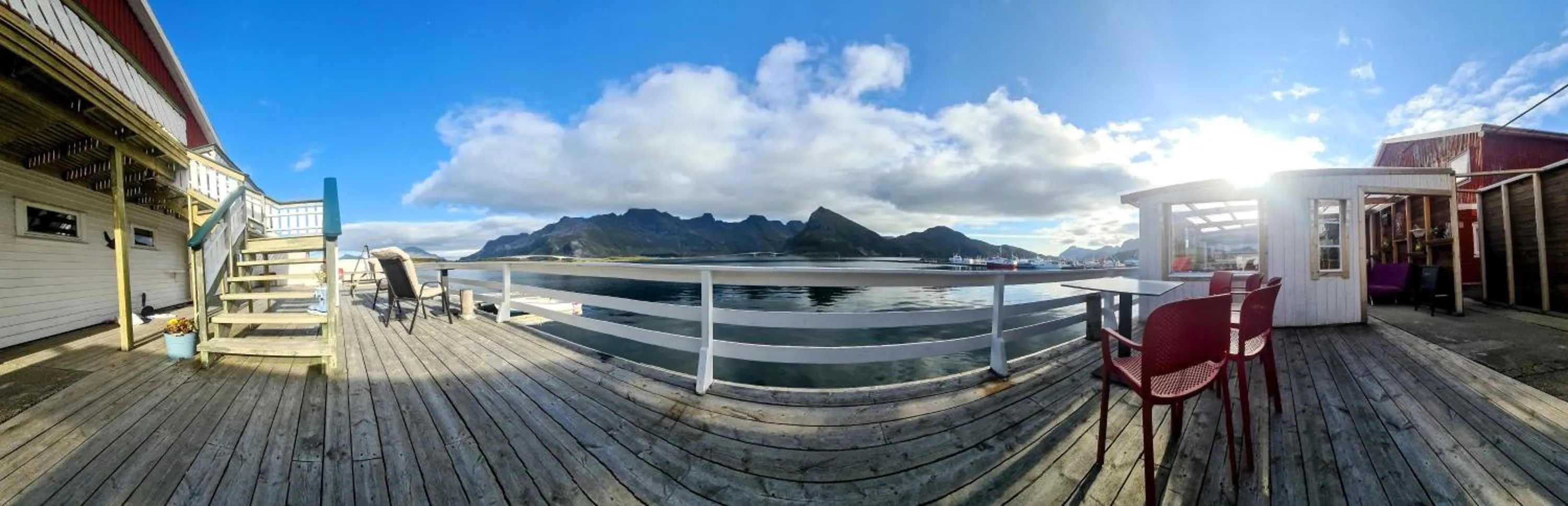 Natural landscape in Lydersen Rorbuer Budget Hostel & Private Apartments