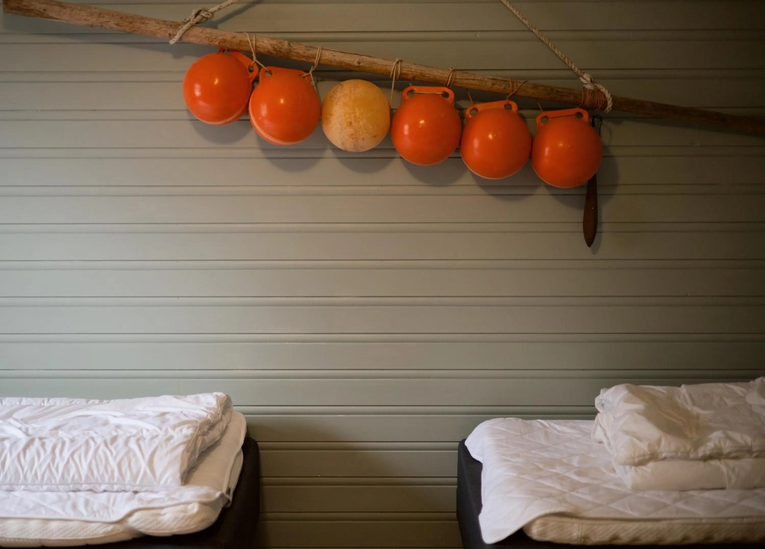 Bed in Lydersen Rorbuer Budget Hostel & Private Apartments