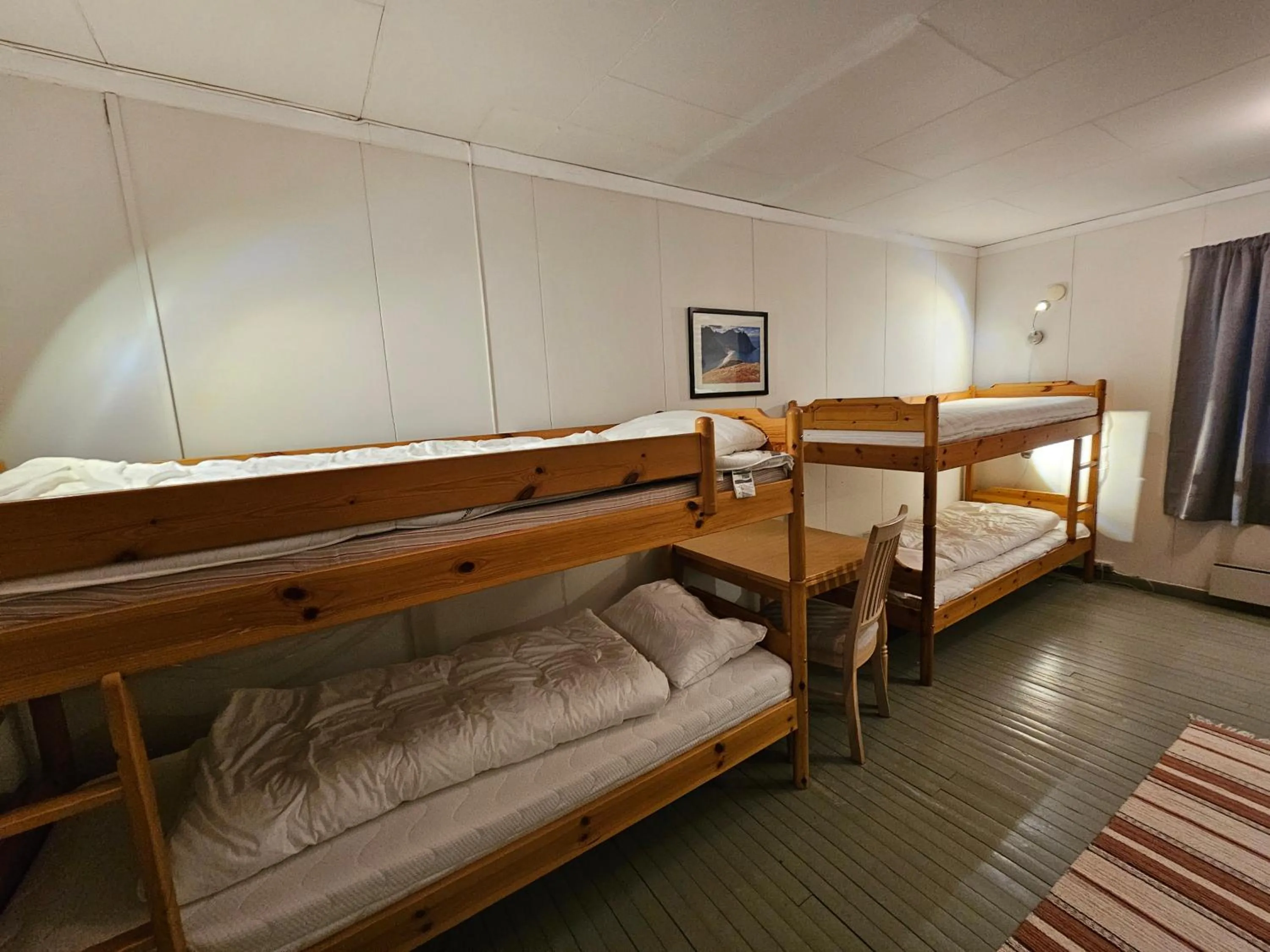 Photo of the whole room, Bed in Lydersen Rorbuer Budget Hostel & Private Apartments
