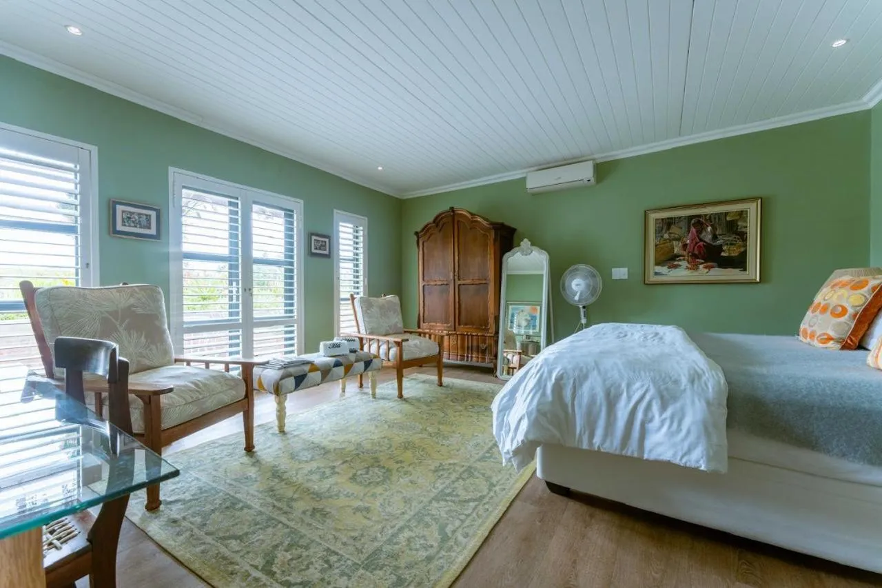 Bed in Vineyard Views Country House