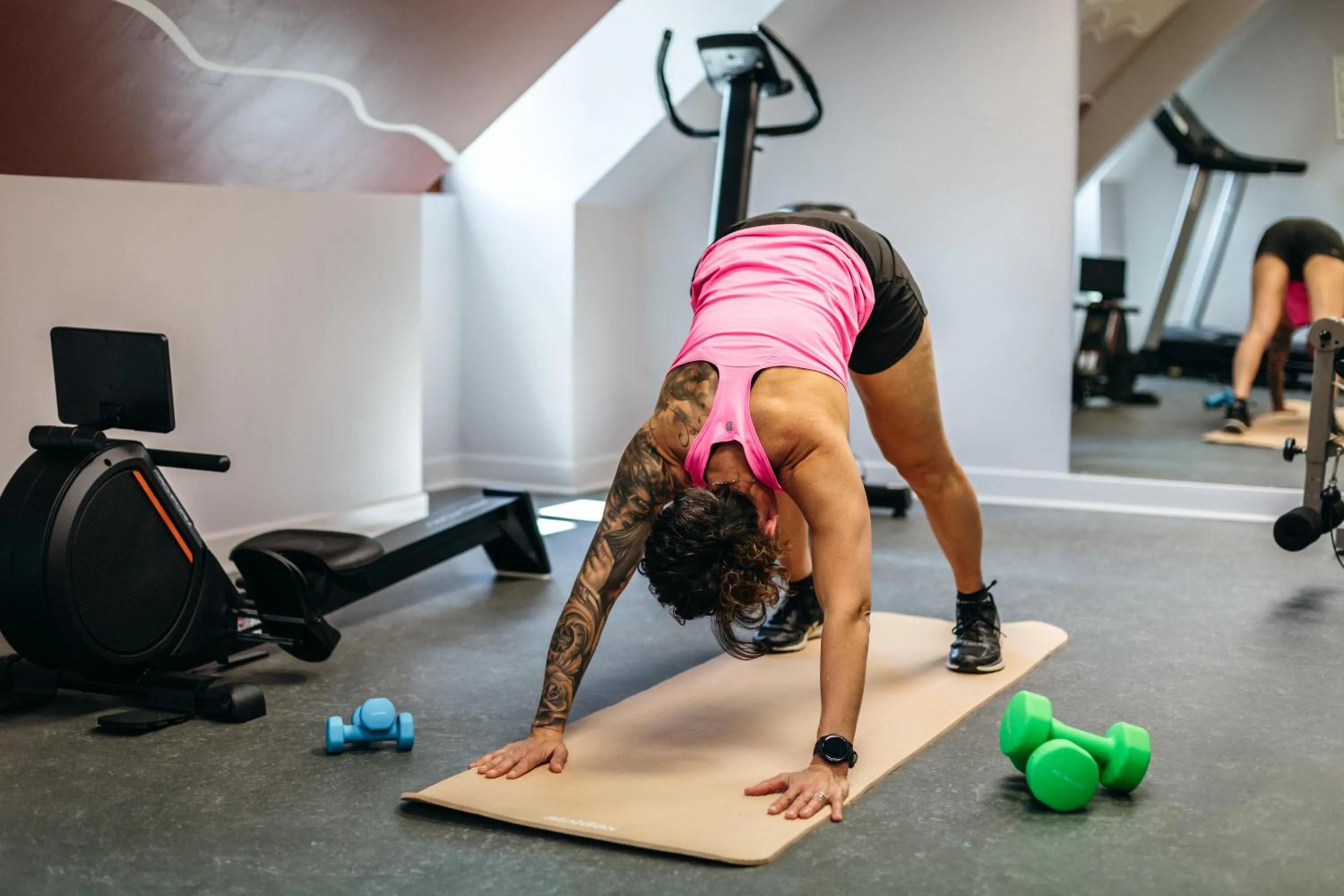 Fitness centre/facilities in Best Western Le Pont d'Or