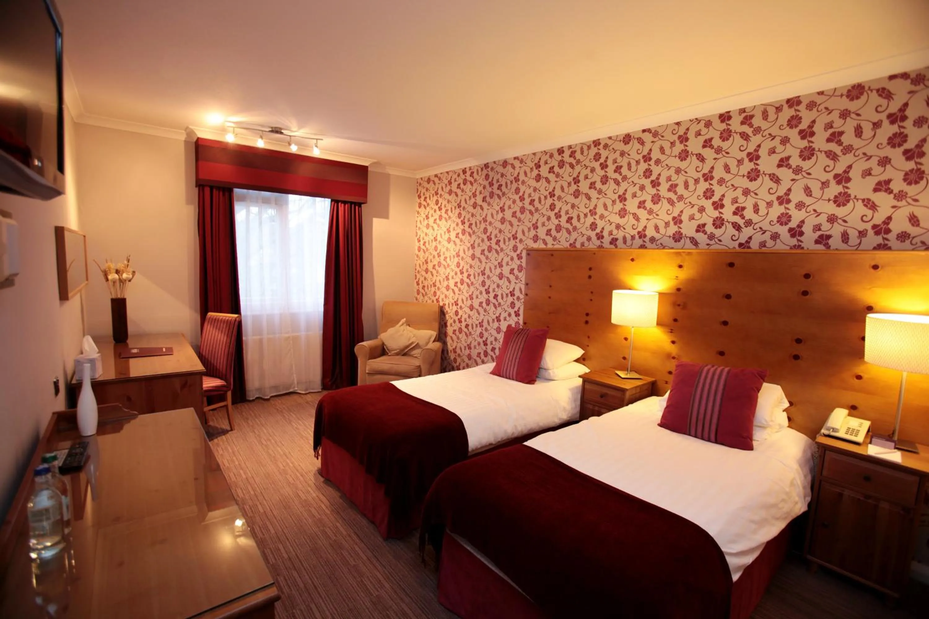 Bed in The Old Palace Lodge