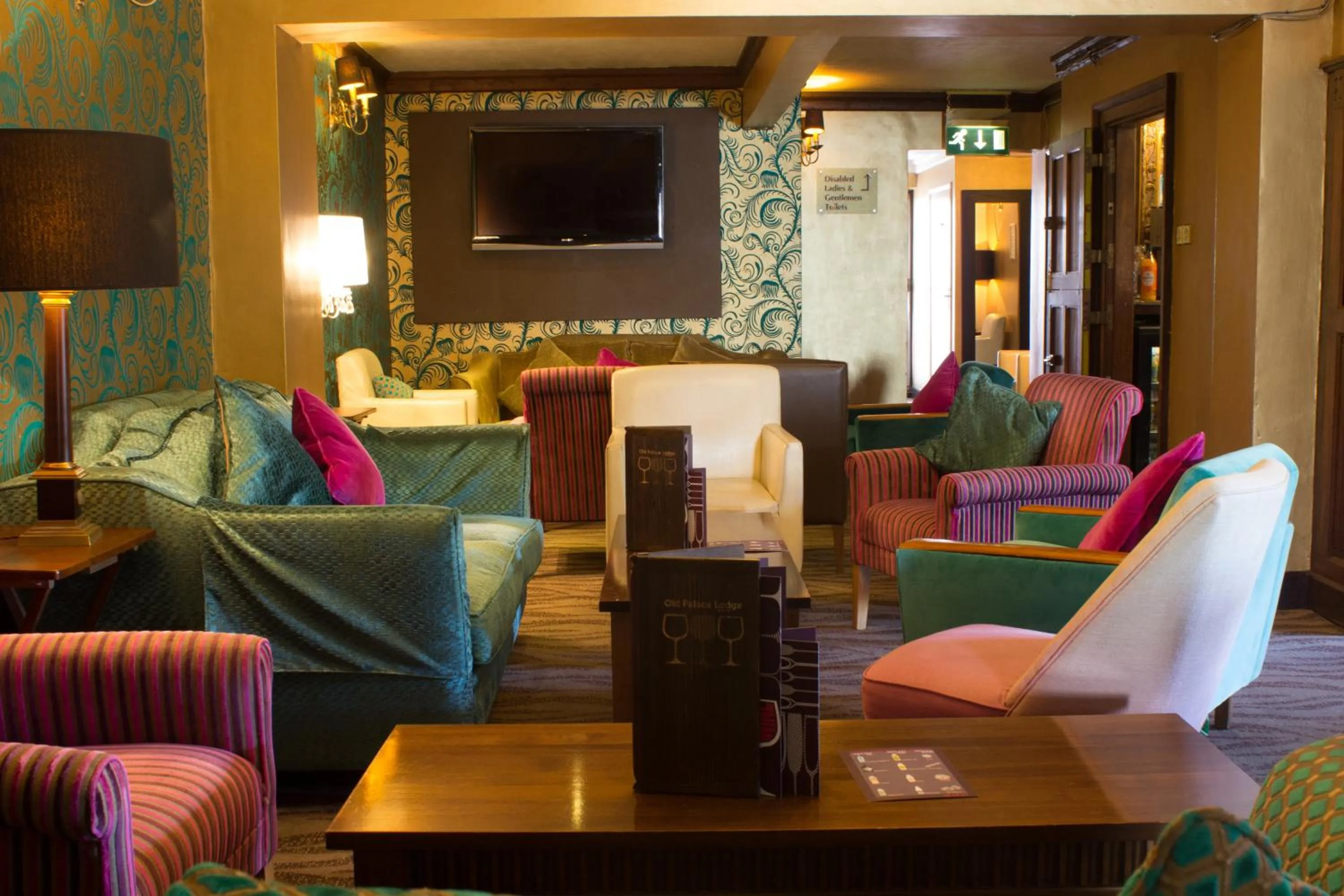 Lounge or bar in The Old Palace Lodge