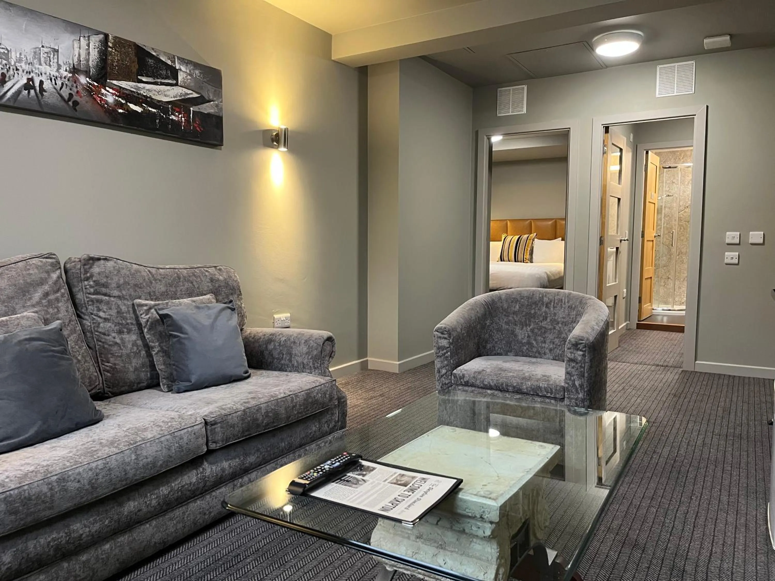 Living room in Skipton Hotel - formerly known as Hotel Rendezvous-Skipton