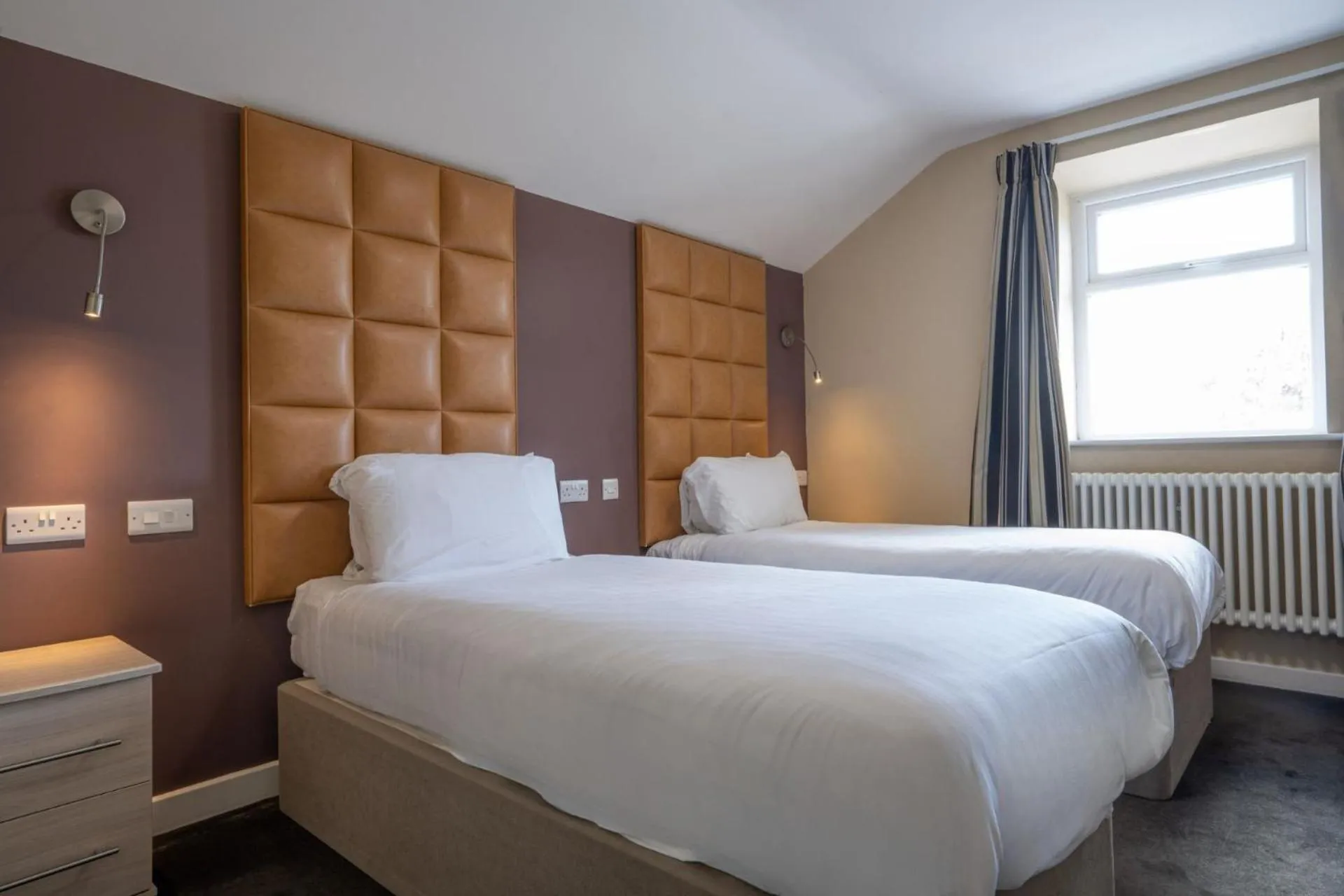 Bedroom, Bed in Skipton Hotel - formerly known as Hotel Rendezvous-Skipton