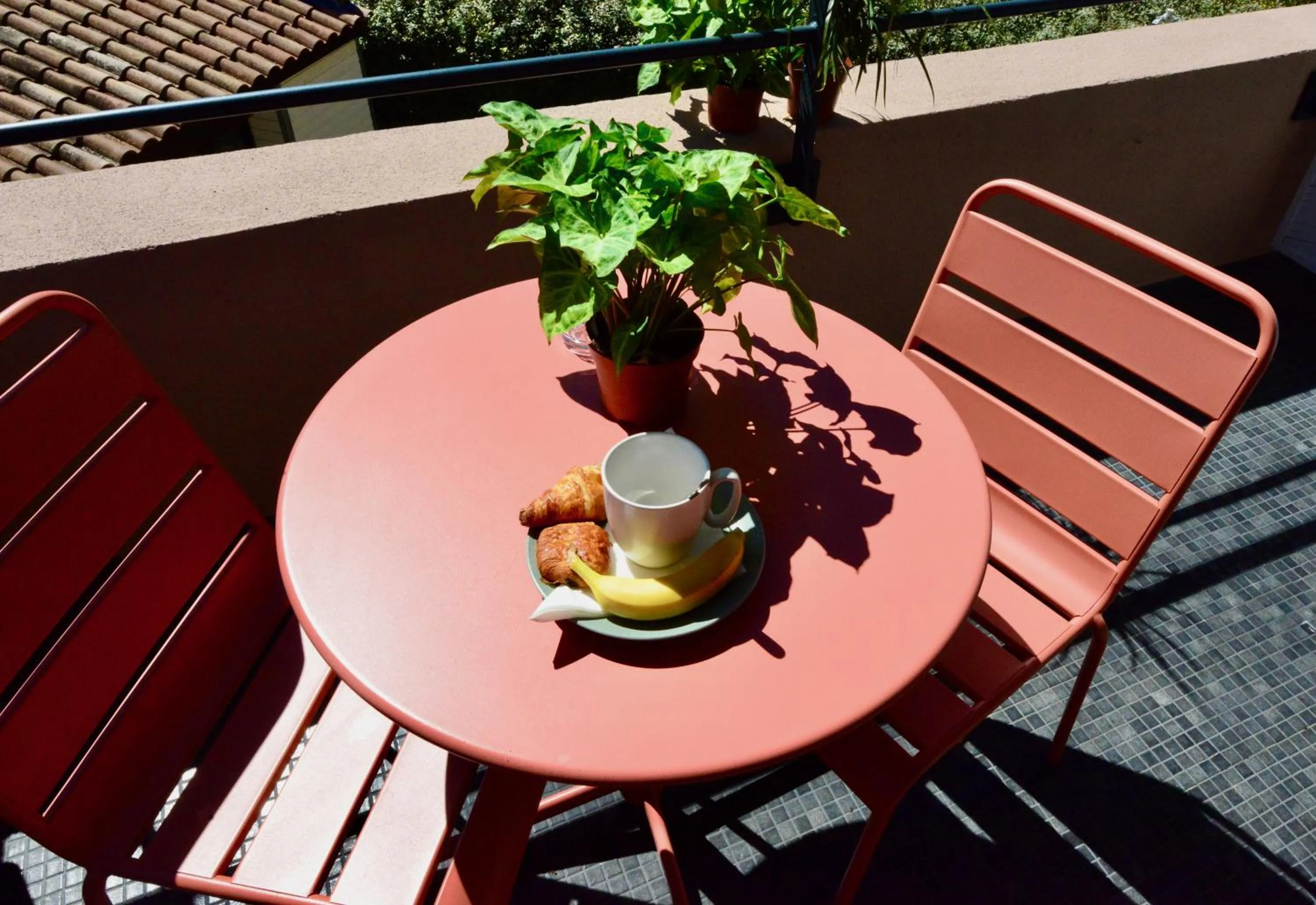 Balcony/Terrace in Best Western Gemenos Villa Florette