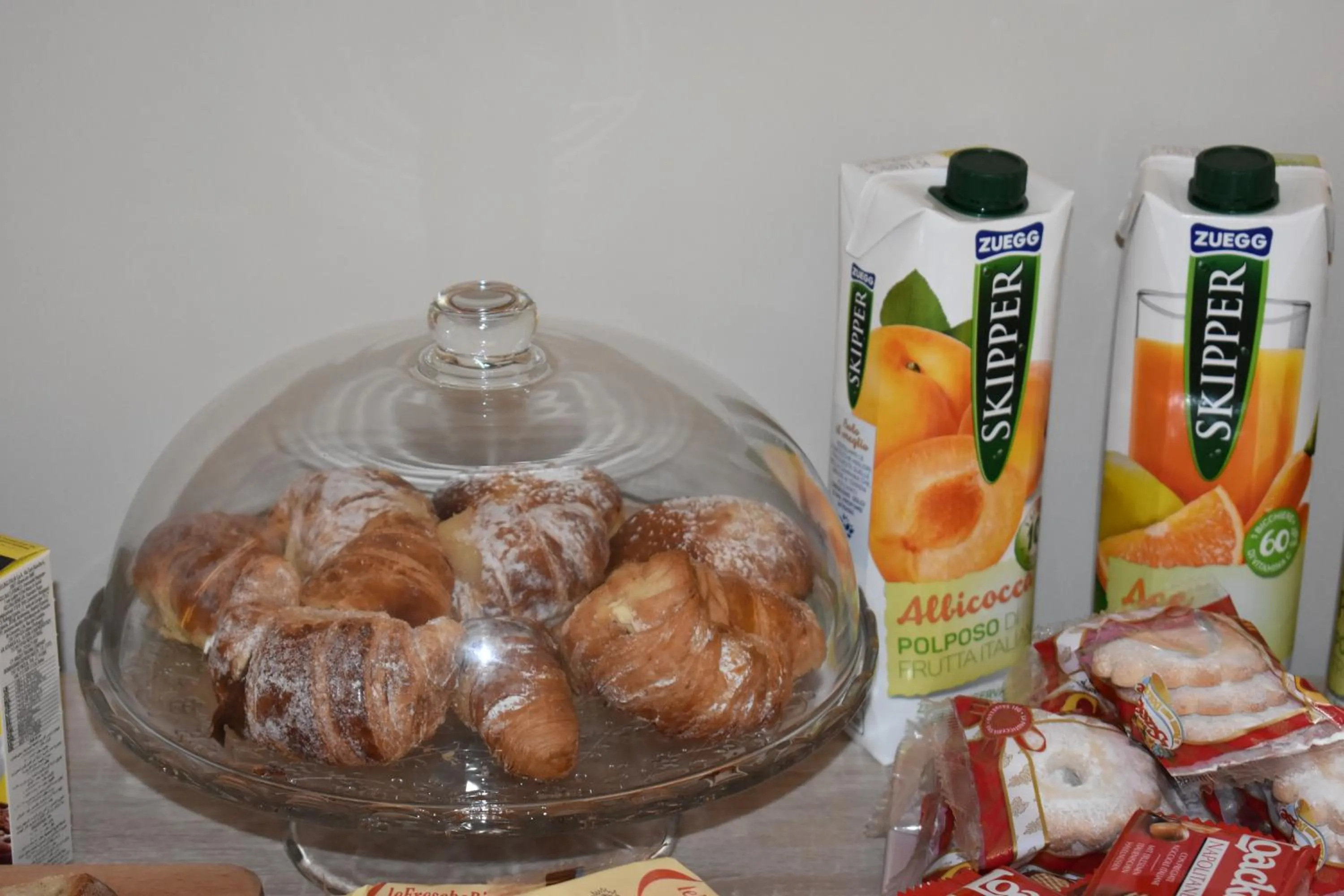 Italian breakfast in I Vicerè B&B Deluxe