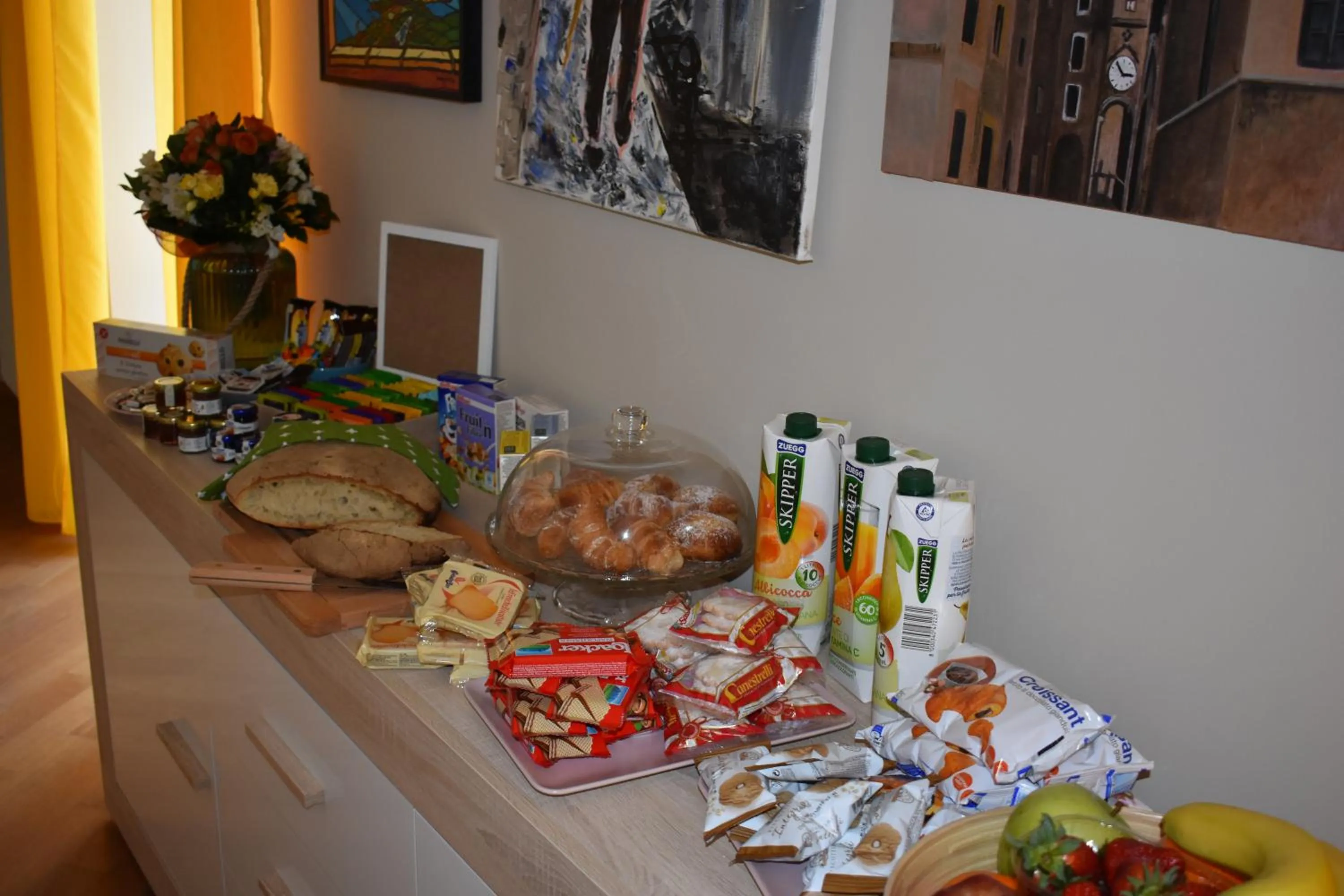 Buffet breakfast in I Vicerè B&B Deluxe