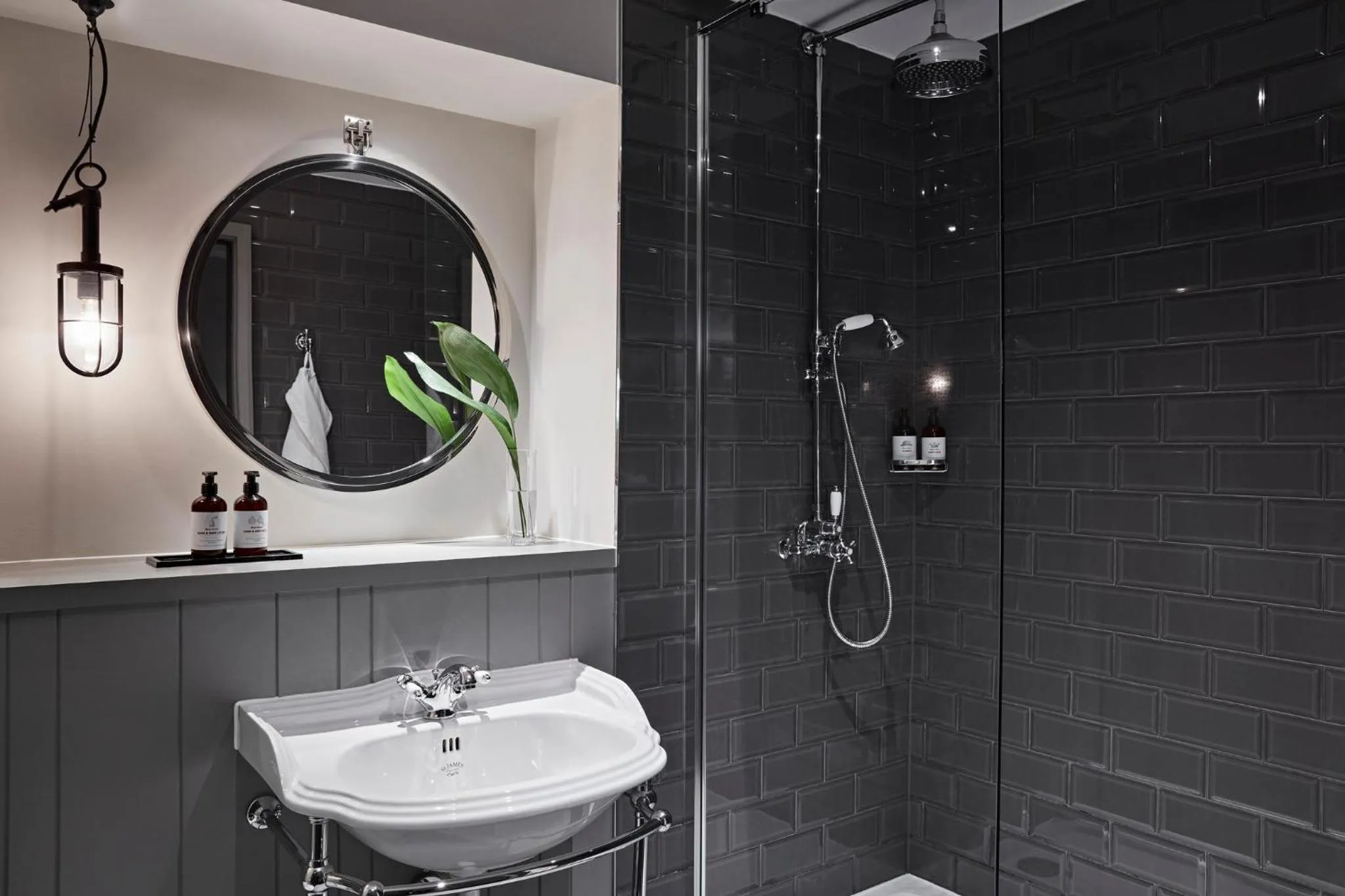 Bathroom in Kimpton Charlotte Square by IHG