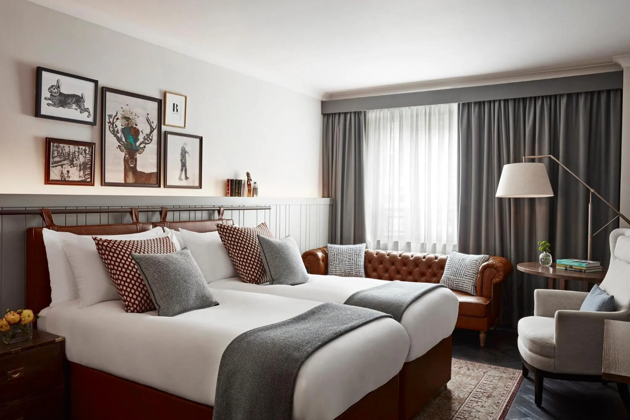 Photo of the whole room, Bed in Kimpton Charlotte Square by IHG