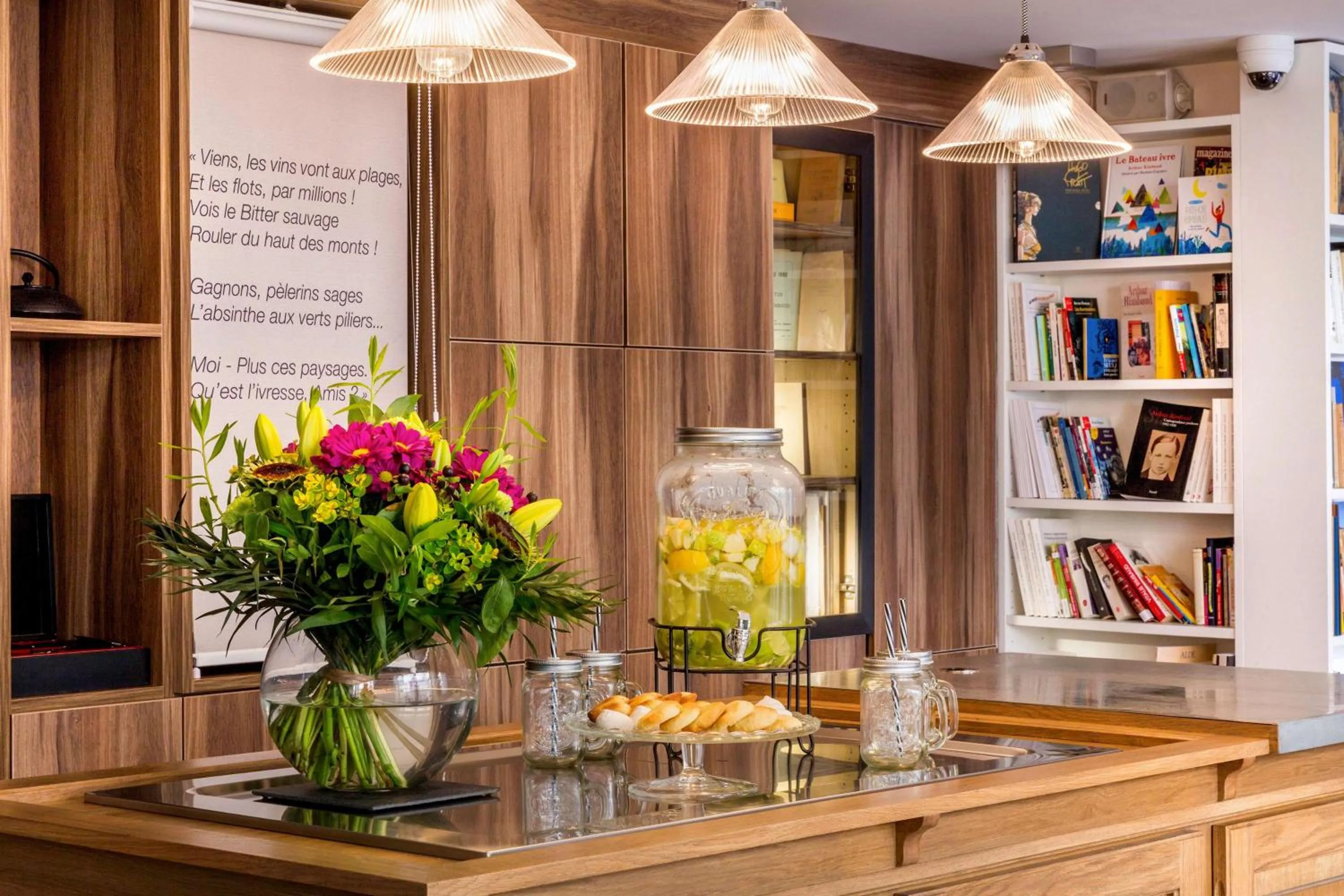 Lobby or reception in Hôtel Littéraire Arthur Rimbaud, BW Signature Collection