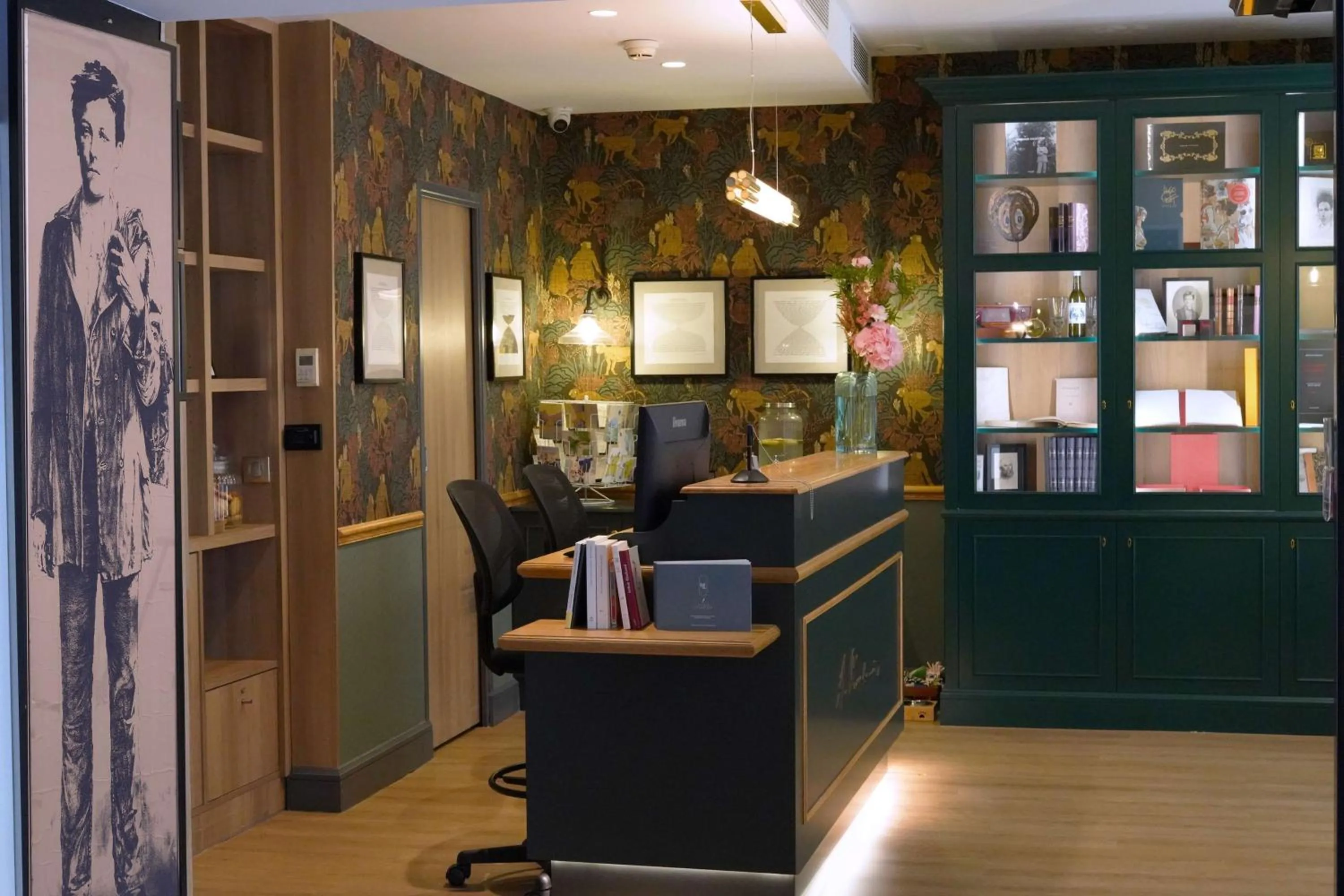 Lobby or reception in Hôtel Littéraire Arthur Rimbaud, BW Signature Collection