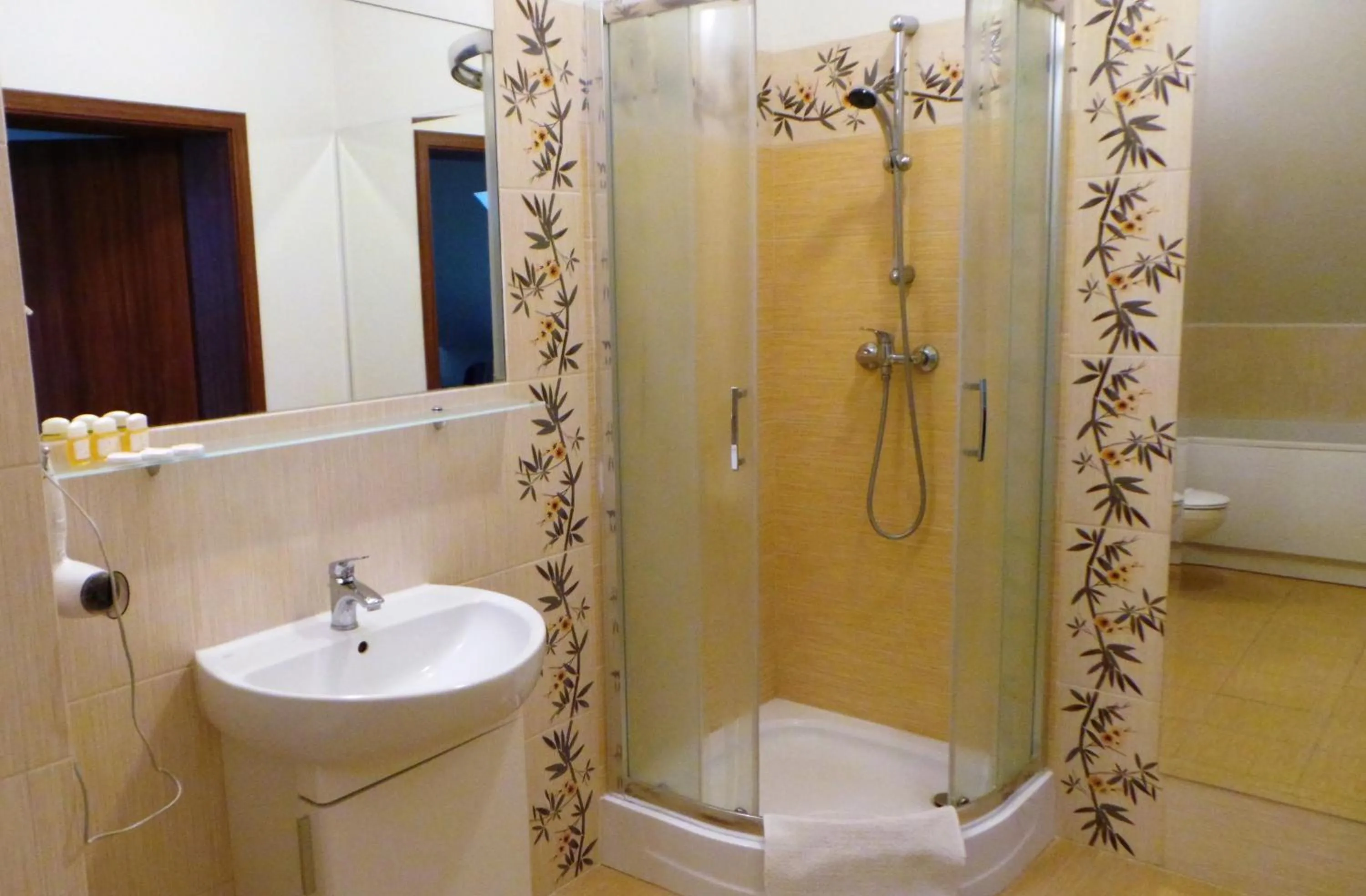 Shower in Pałac Kobylin