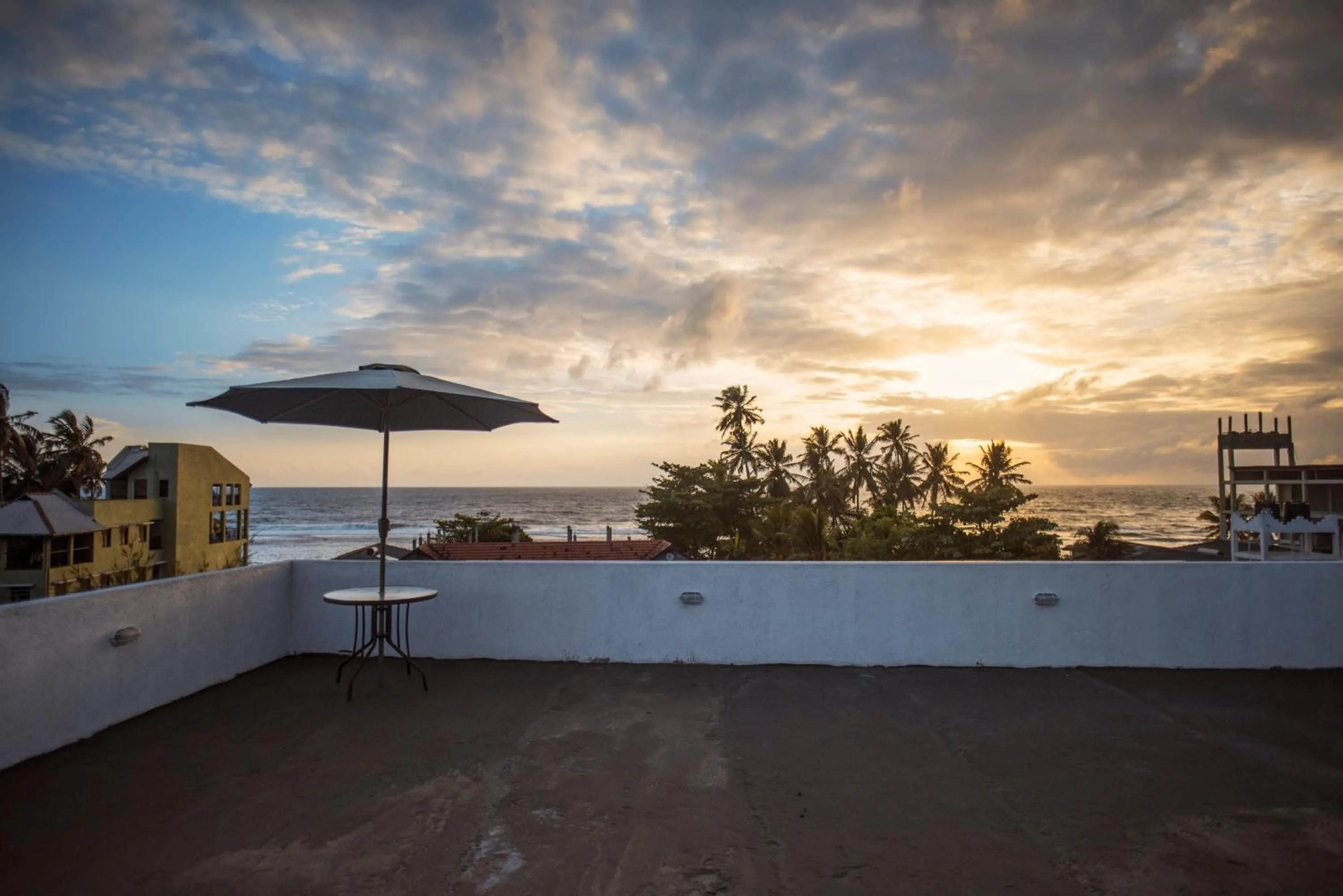 Balcony/Terrace in Bliss Apartment Hikkaduwa