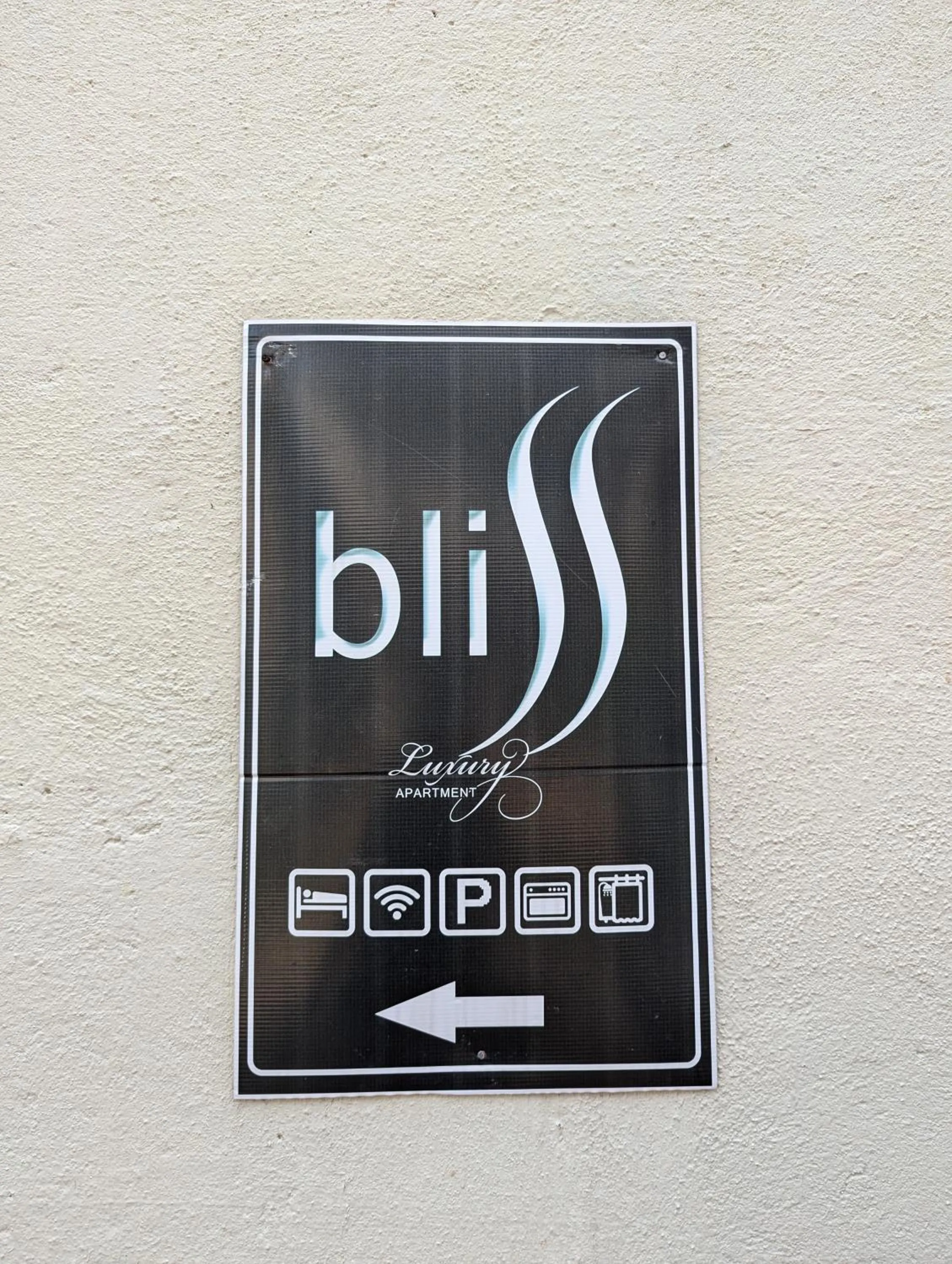 Property logo or sign in Bliss Apartment Hikkaduwa