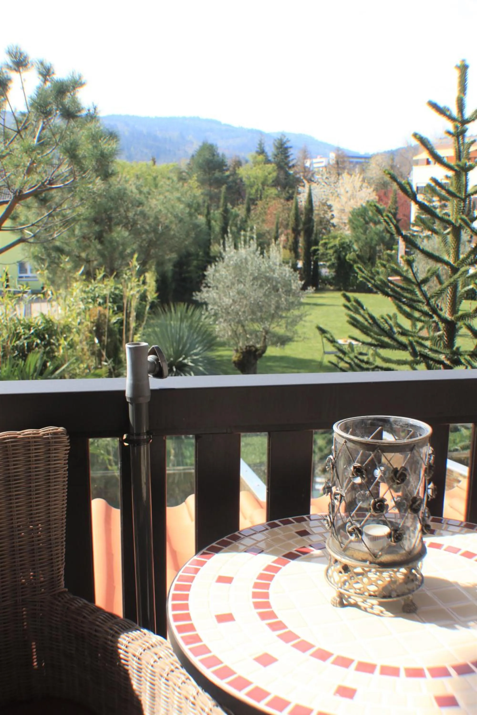 Balcony/Terrace in Hazienda Apartmenthotel - Für ein paar Tage oder monatelang