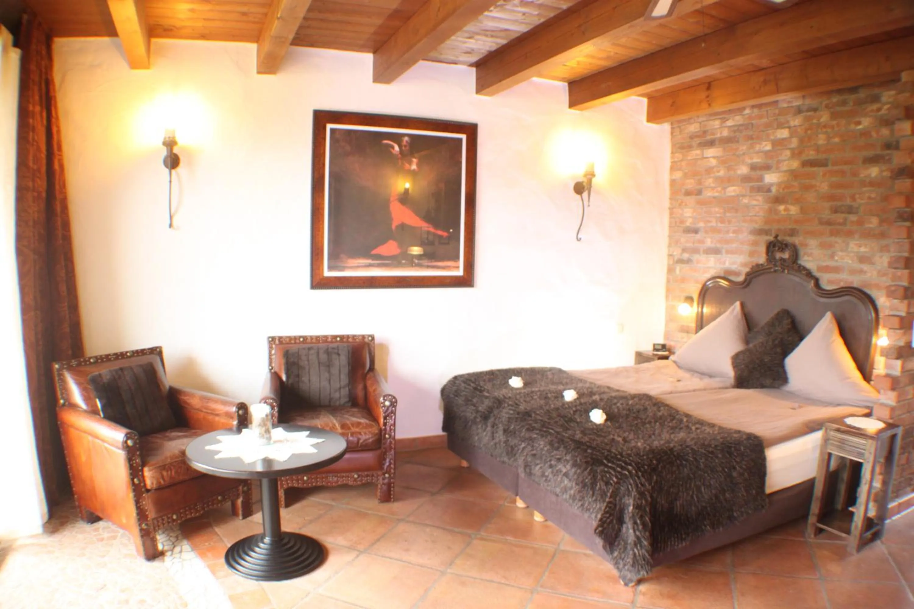 Photo of the whole room, Bed in Hazienda Apartmenthotel - Für ein paar Tage oder monatelang