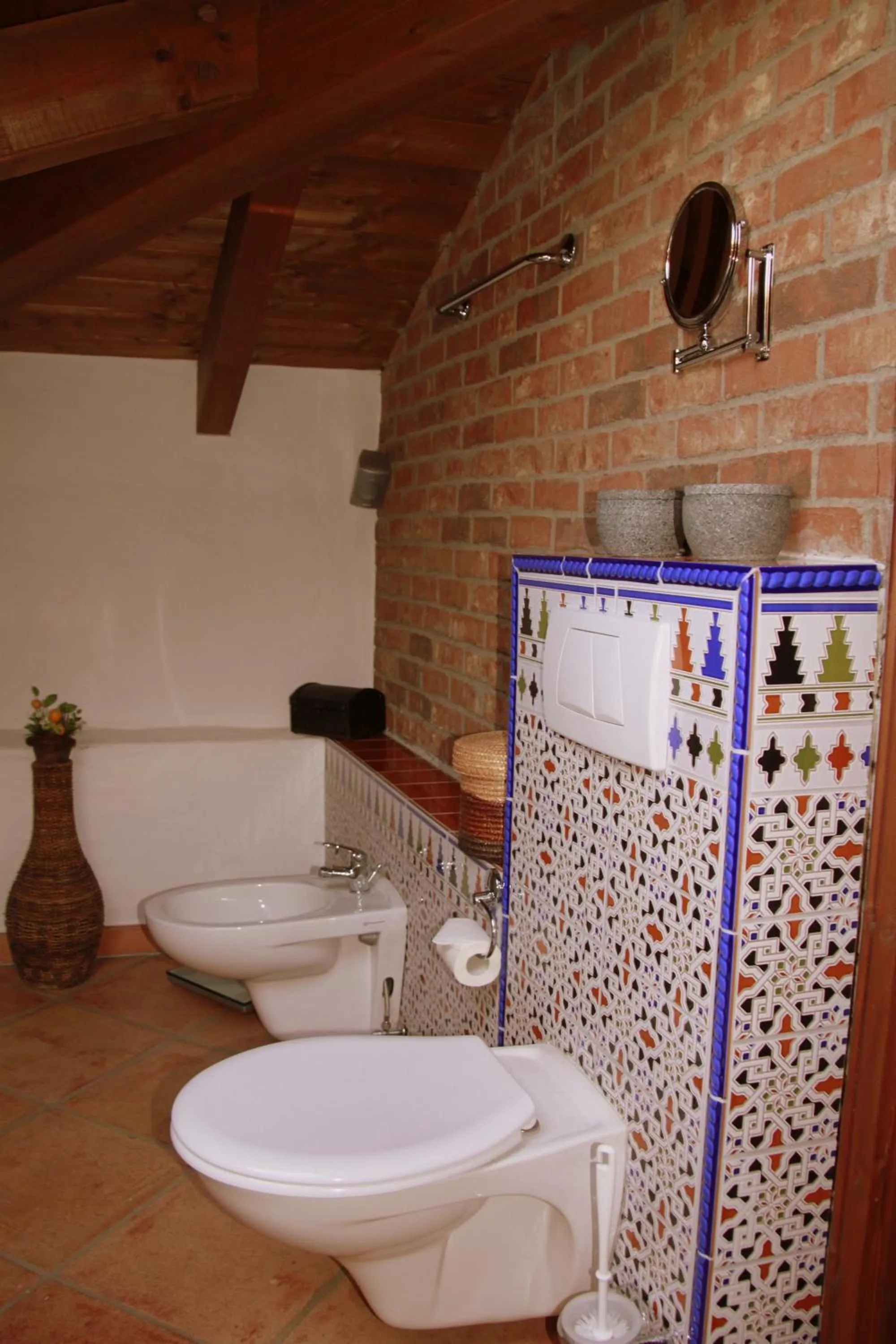 Bathroom in Hazienda Apartmenthotel - Für ein paar Tage oder monatelang