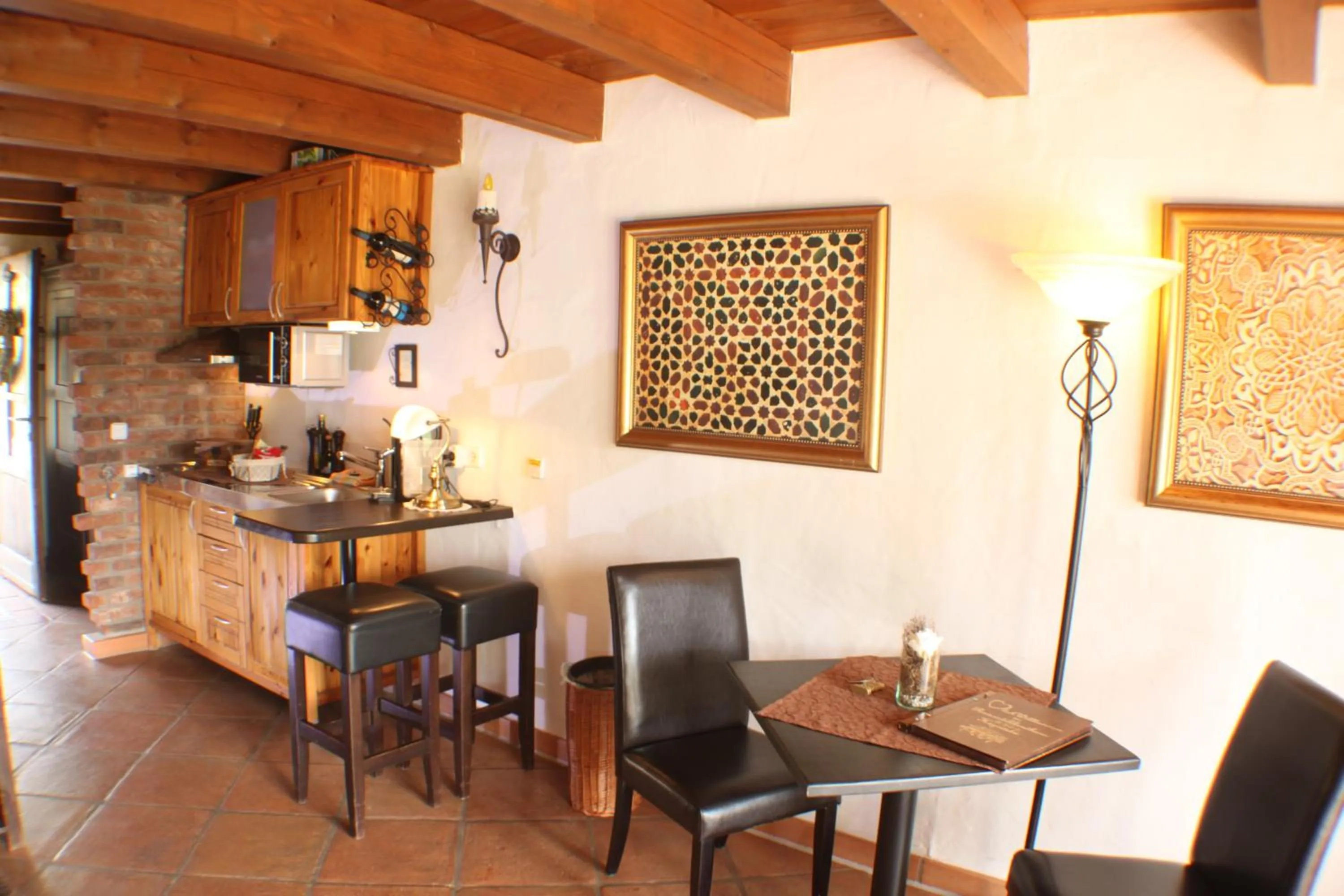 Dining area in Hazienda Apartmenthotel - Für ein paar Tage oder monatelang