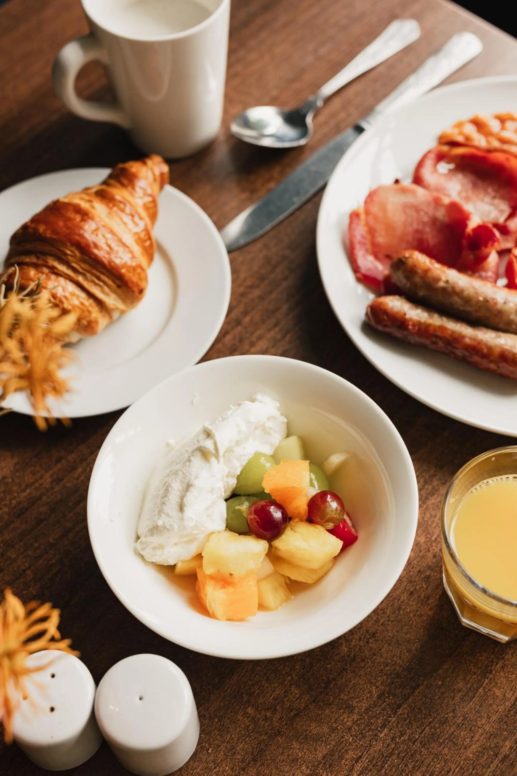 Food and drinks in George Hotel