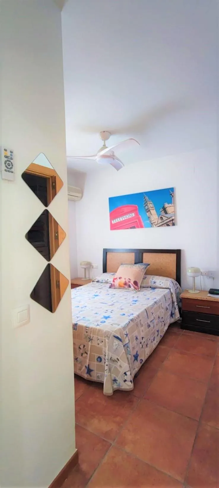 Bedroom, Bed in Apartamento Rulosol 2