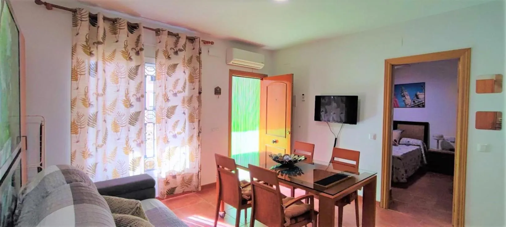Dining area, Bed in Apartamento Rulosol 2