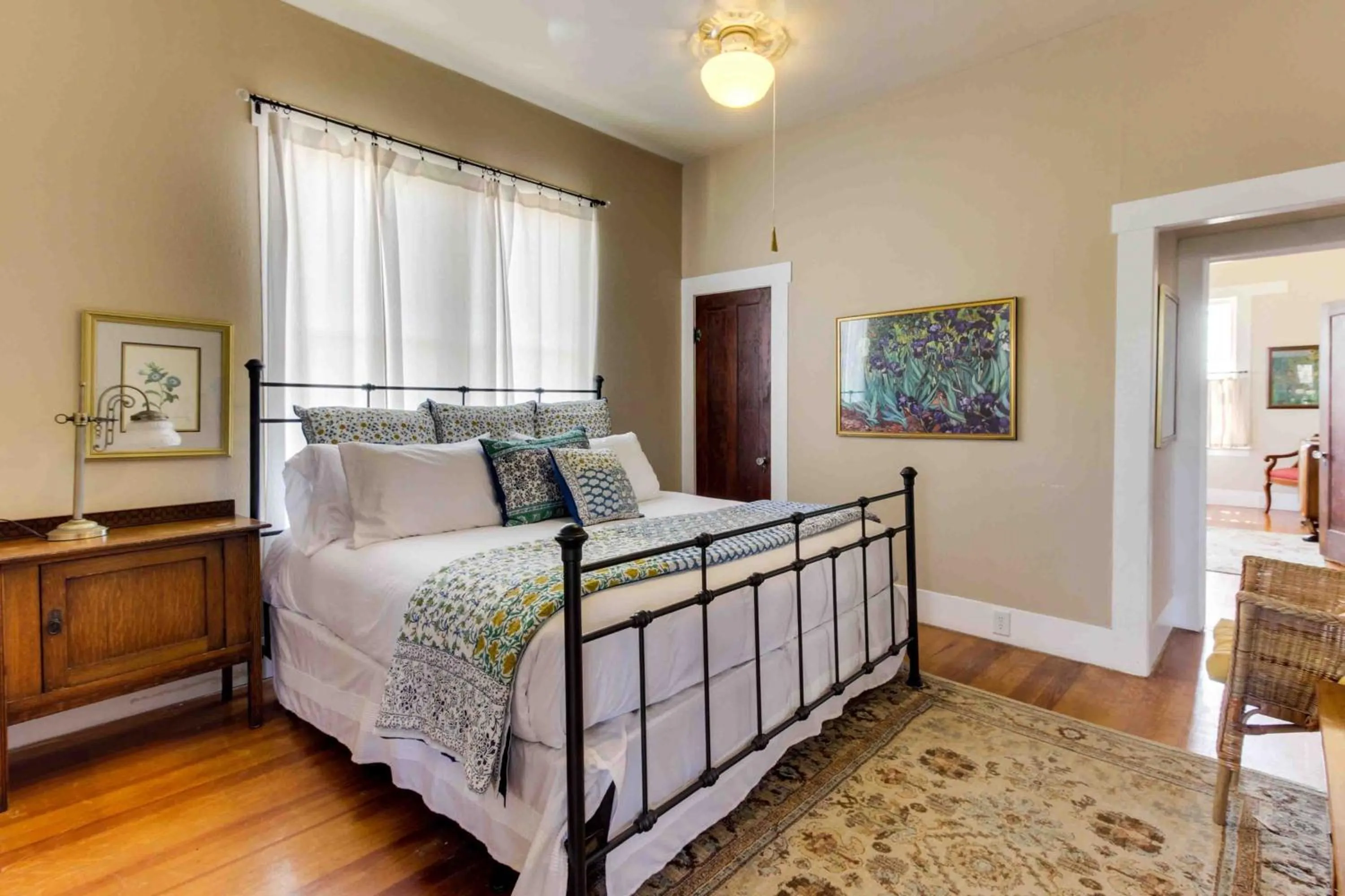 Bed in Travis Street