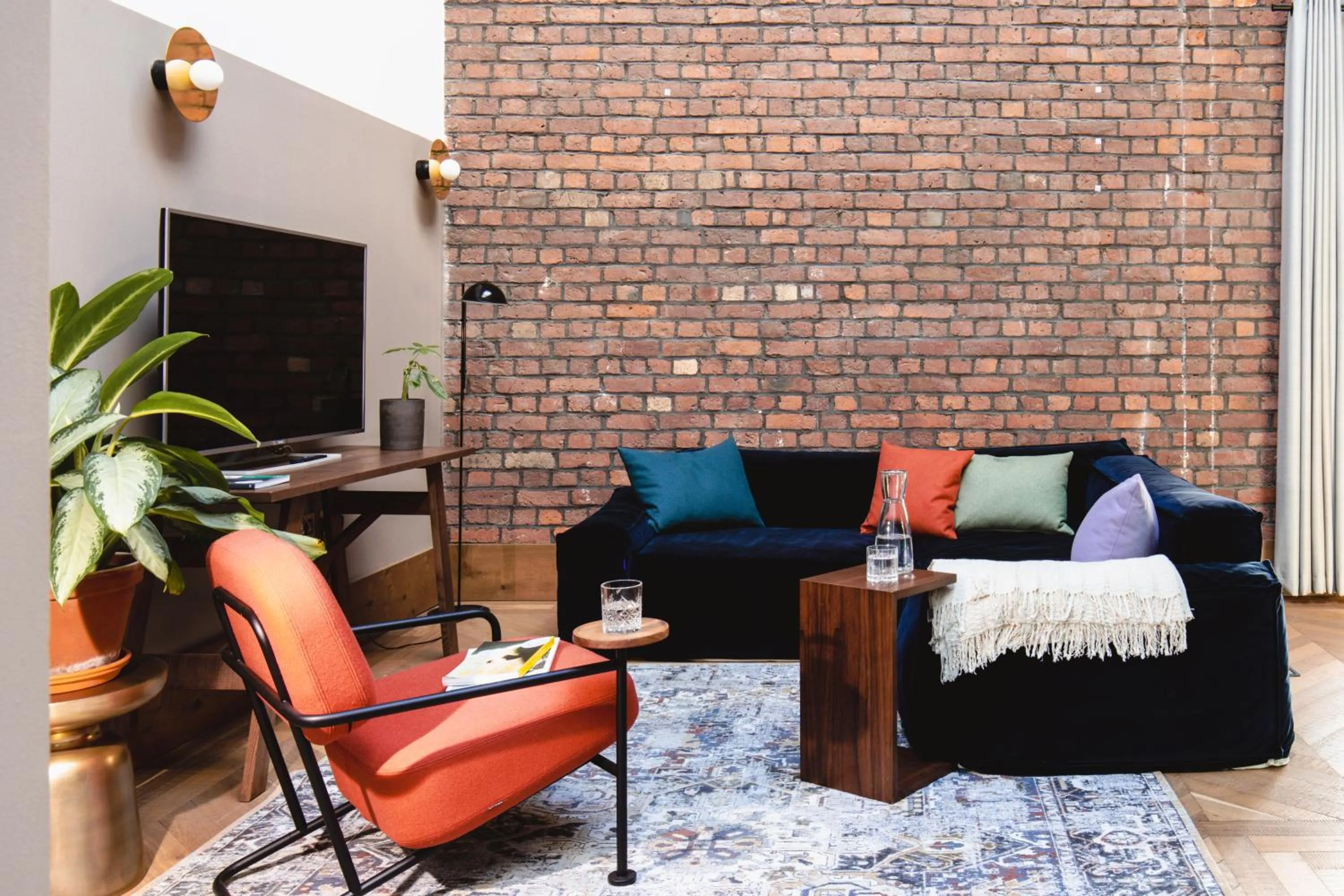 Living room in Native Manchester