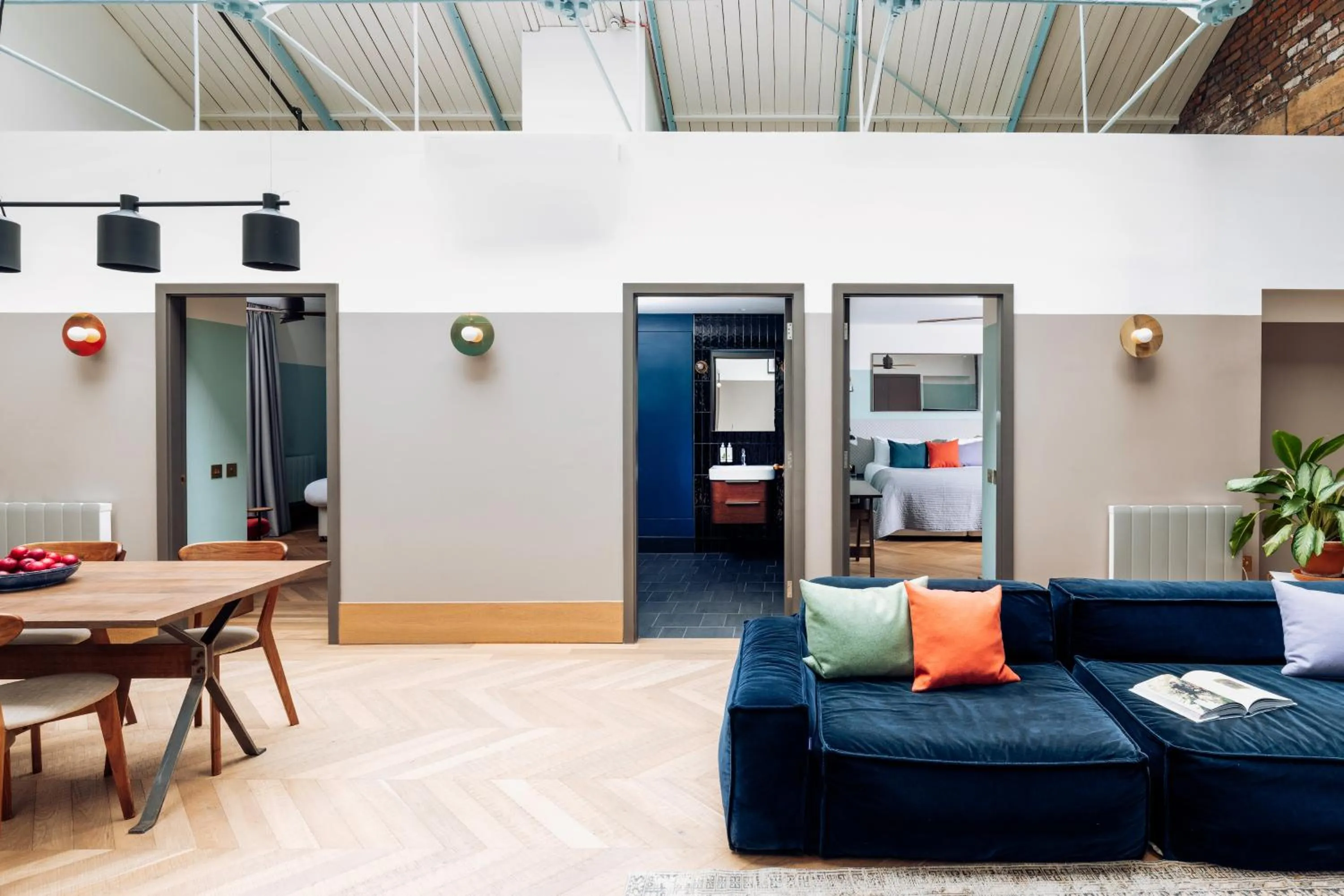 Living room in Native Manchester