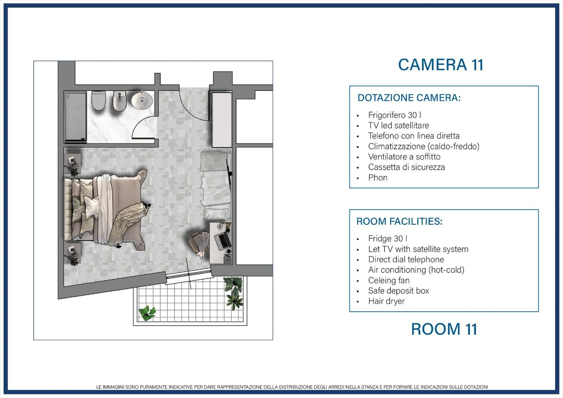 Photo of the whole room in Hotel Al Capo