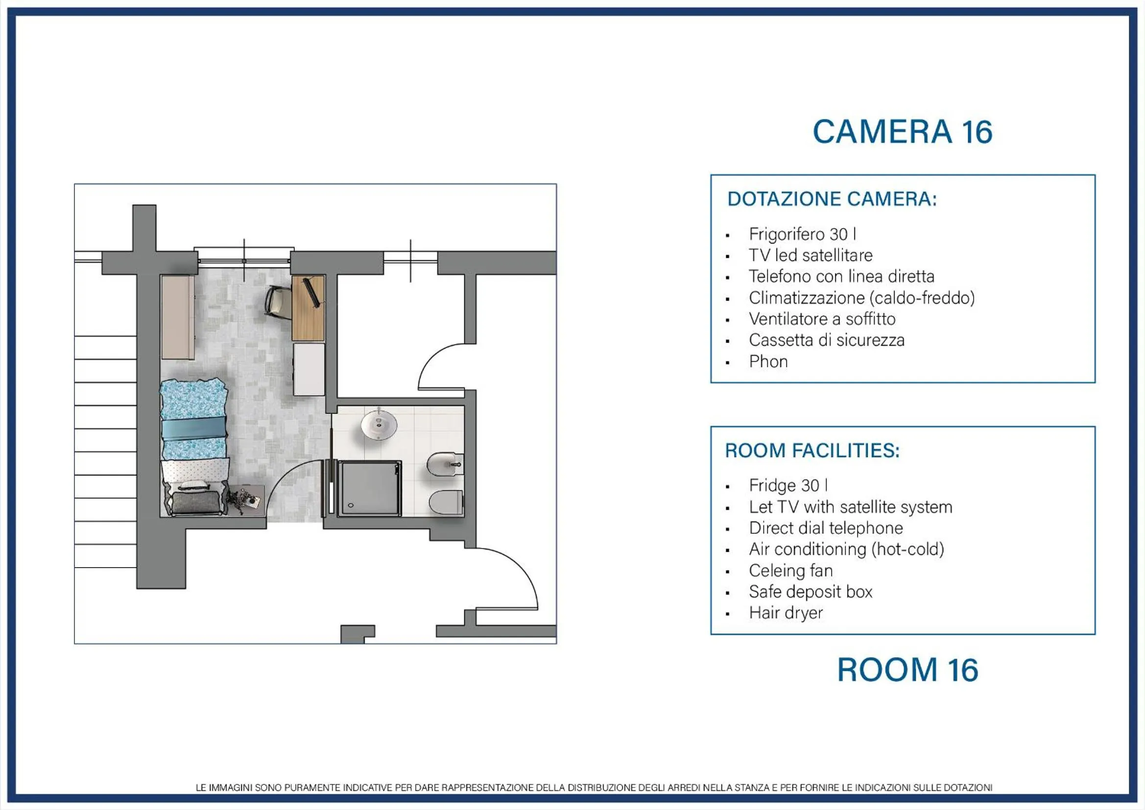 Photo of the whole room in Hotel Al Capo