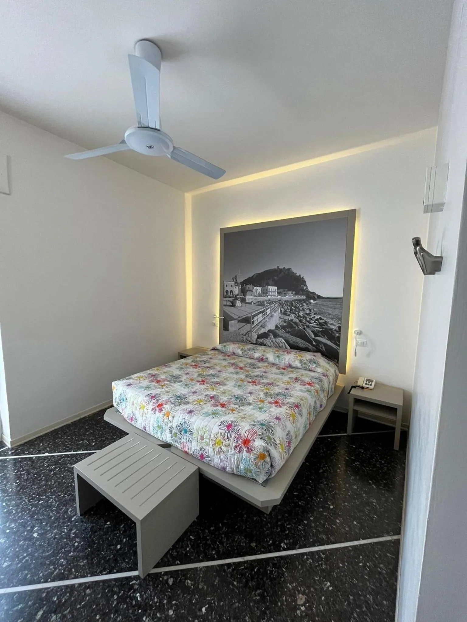 Bed in Hotel Al Capo