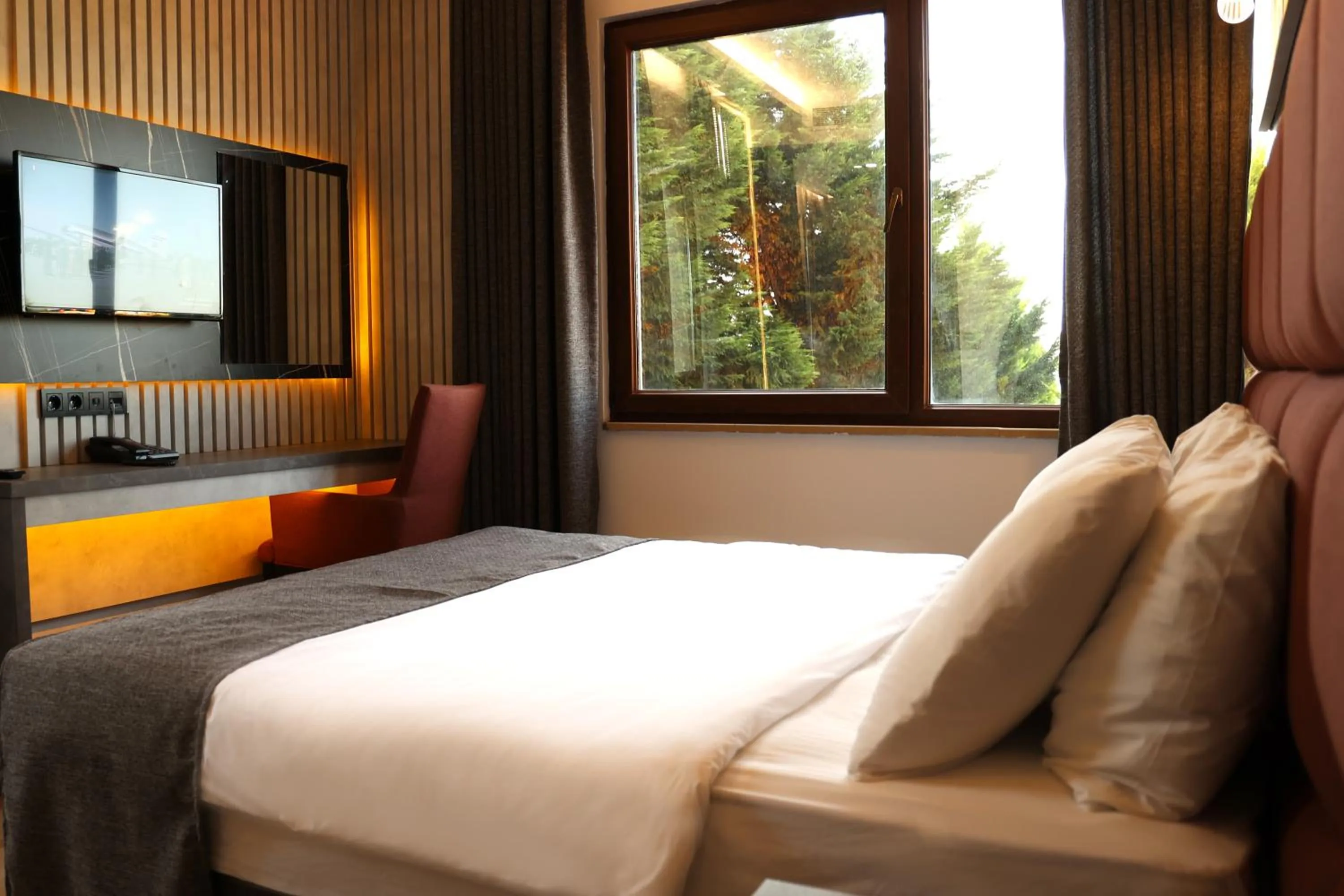 Bed in Hotel Lazlakar