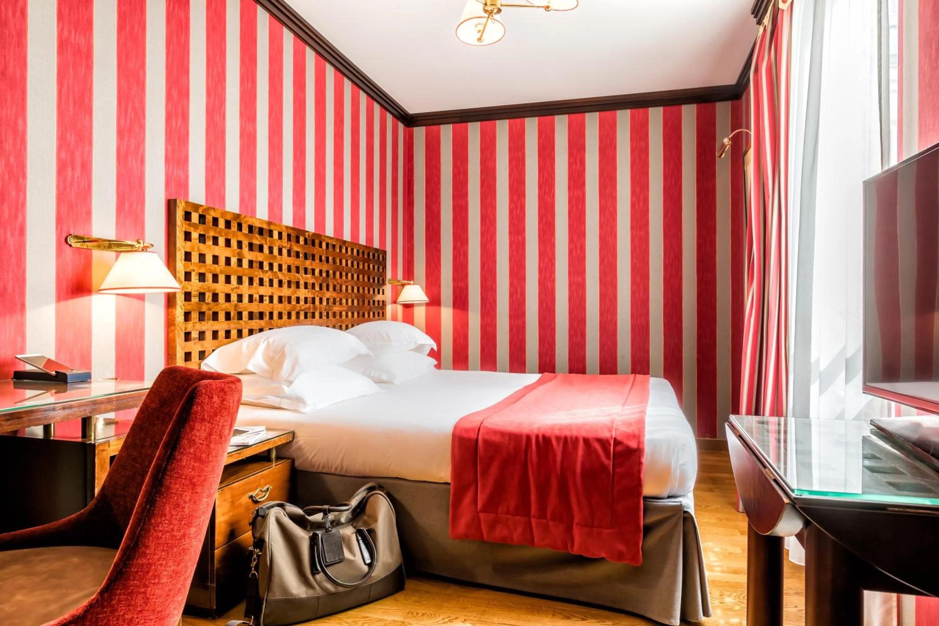 Bed in Villa Panthéon