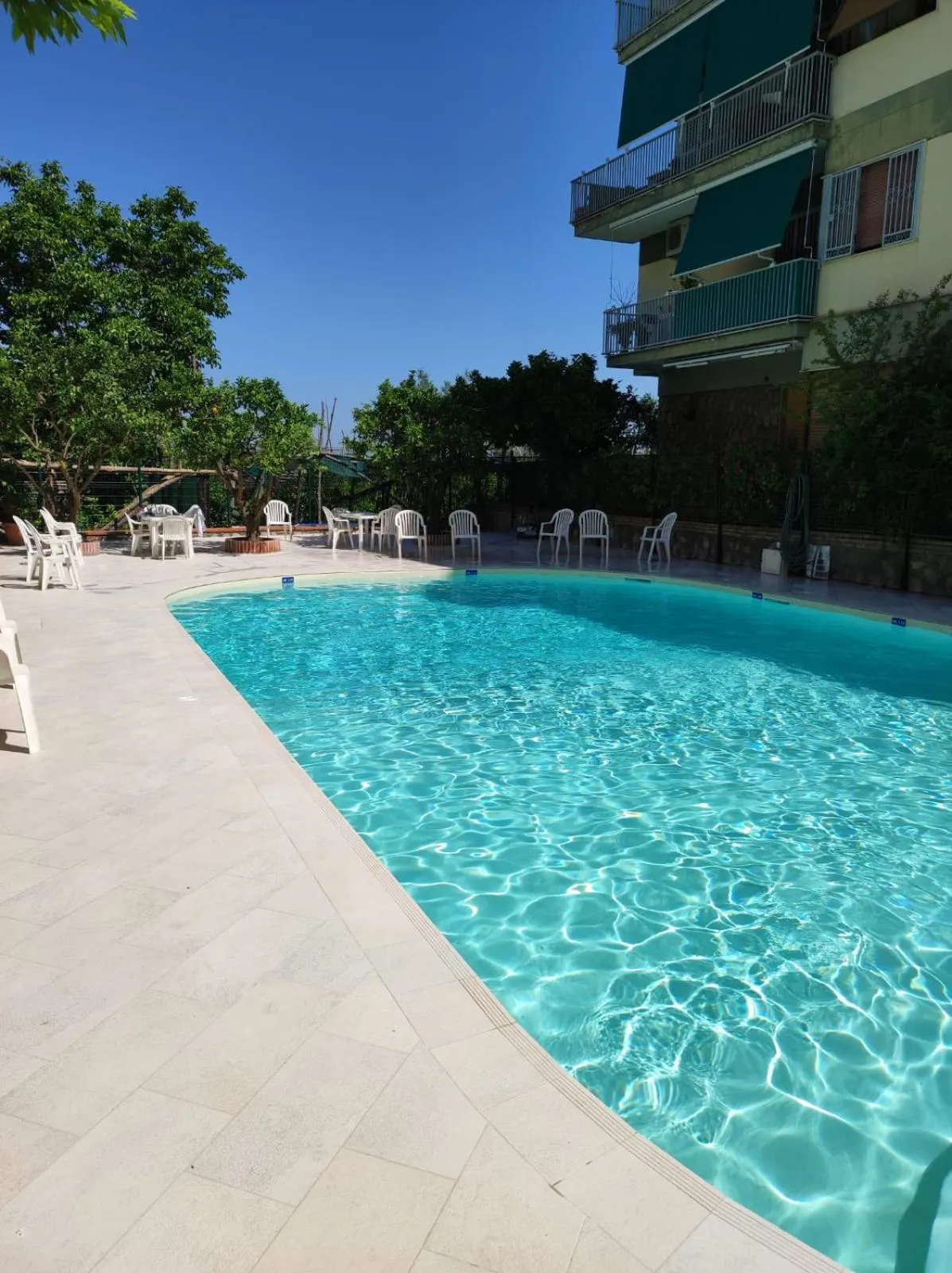 Swimming pool in Al Parco II Rota B&B