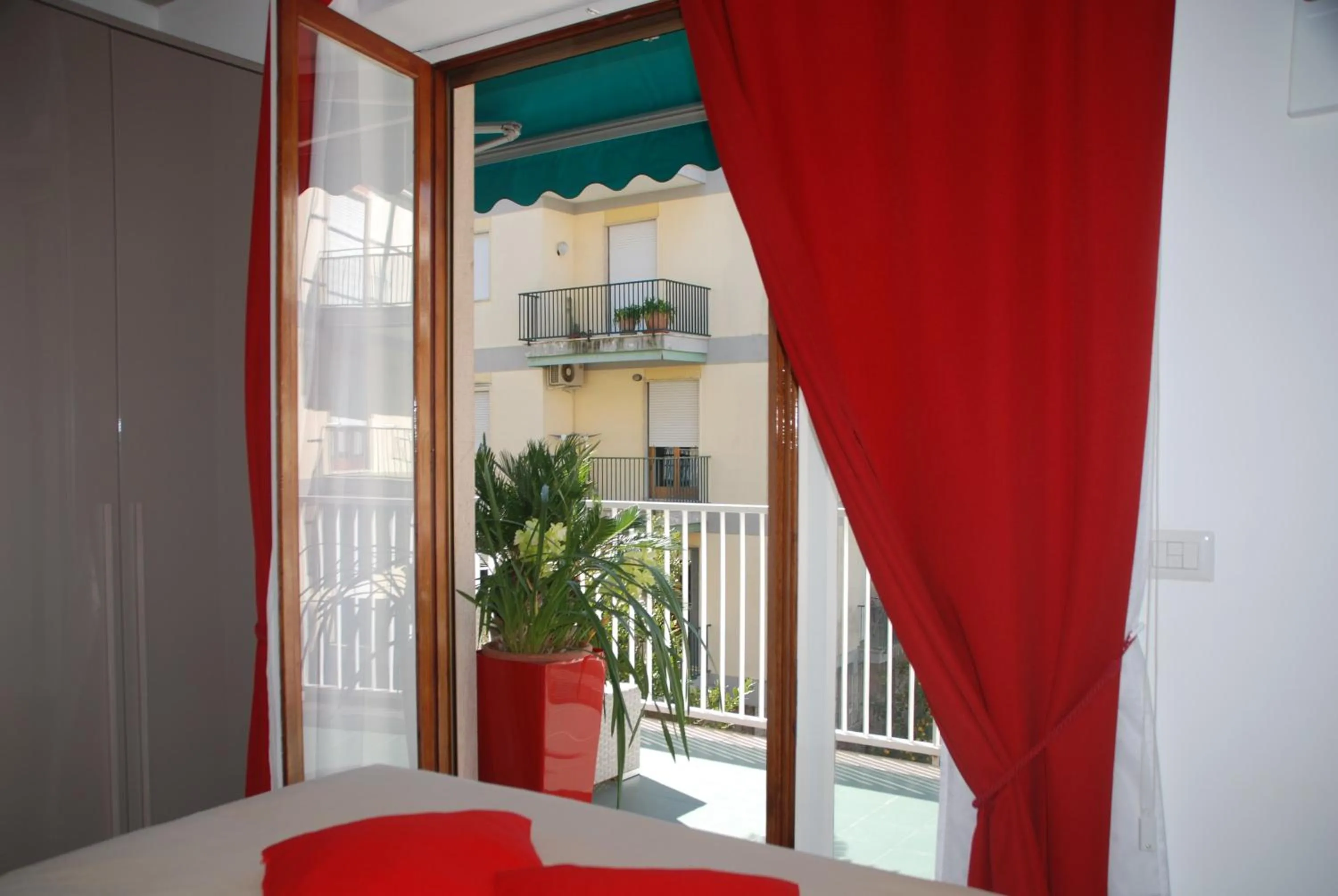 Balcony/Terrace in Al Parco II Rota B&B