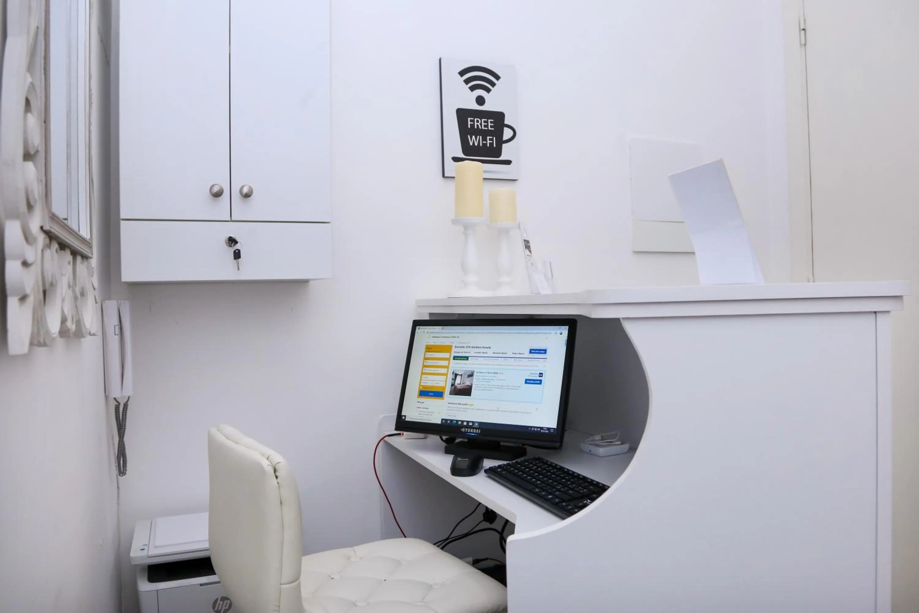 Lobby or reception in Al Parco II Rota B&B